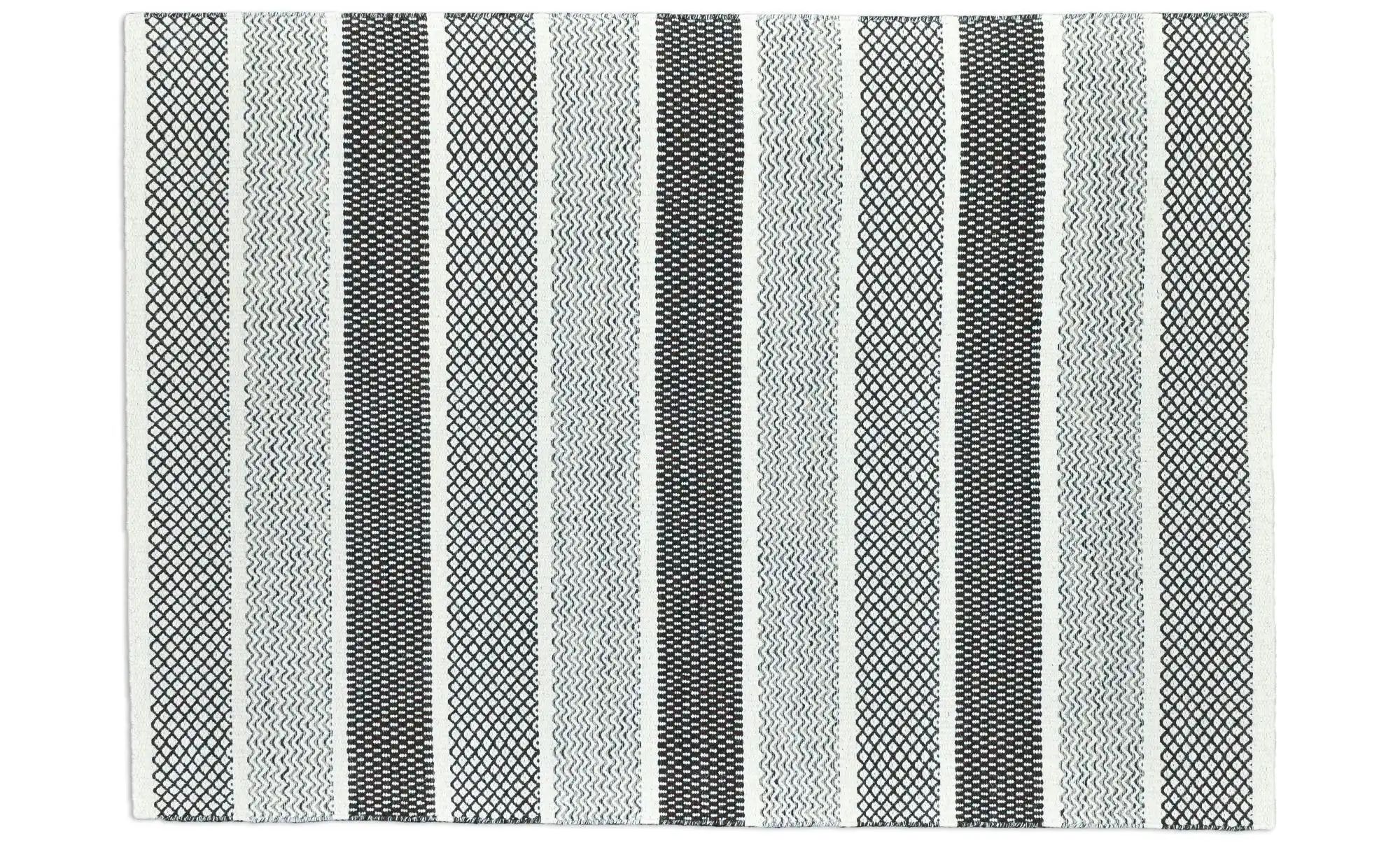 THEKO Wollteppich »TRONDHEIM 05«, rechteckig, 10 mm Höhe, Flachgewebe, gest günstig online kaufen