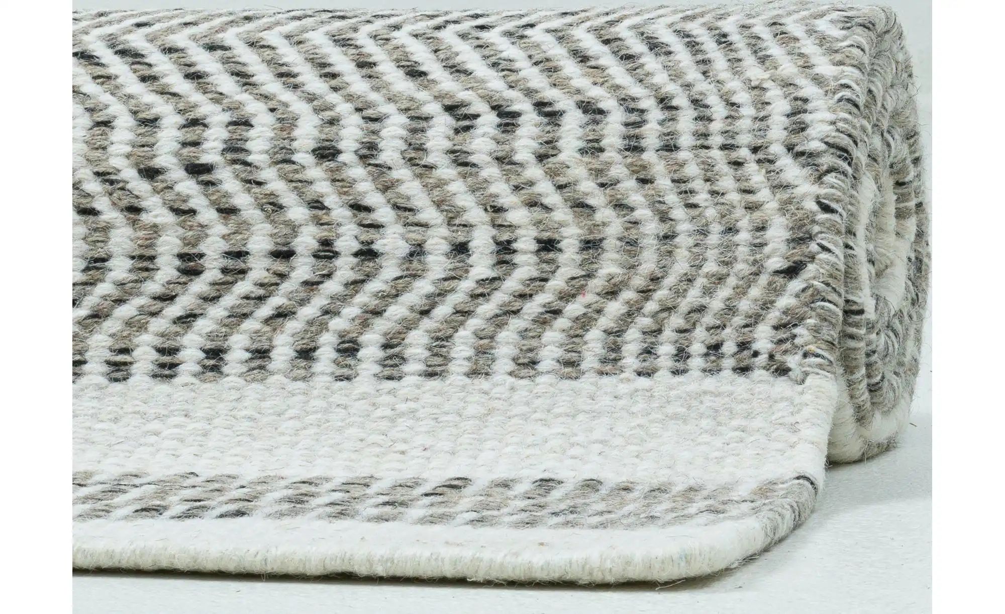 Thumbnail - THEKO Wollteppich Trondheim ¦ grau ¦ Wolle ¦ Maße (cm): B: 65 H: 1 Teppiche > Einfarbige Teppiche - Höffner