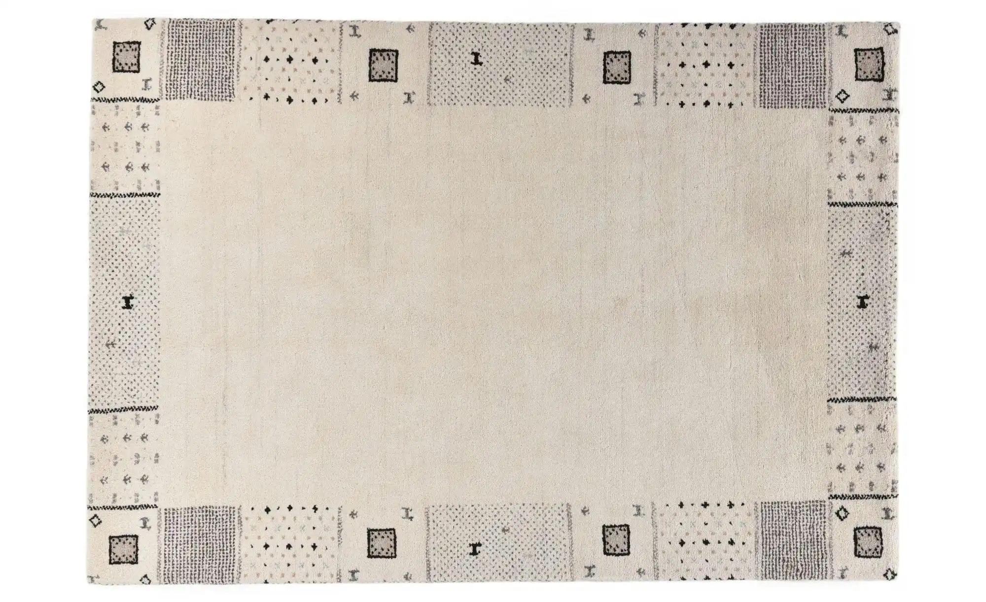 THEKO Wollteppich Denver ¦ beige ¦ Wolle ¦ Maße (cm): B: 70 H: 2 Heimtextilien > Teppiche > Naturteppiche - Höffner