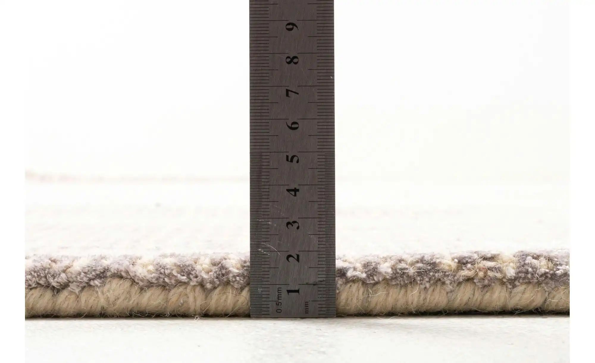 Thumbnail - Tom Tailor Wollteppich  Groove ¦ beige ¦ Wolle ¦ Maße (cm): B: 190 H: 2 Teppiche > Einfarbige Teppiche - Höffner