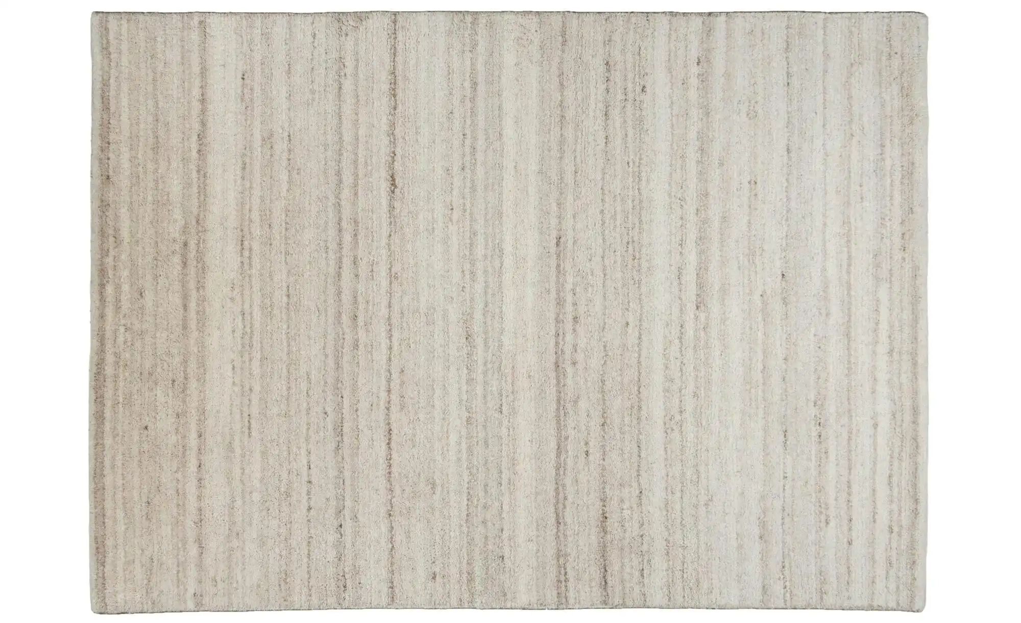THEKO Wollteppich  Royal Berber  ¦ beige ¦ Wolle ¦ Maße (cm): B: 90 H: 1,8 günstig online kaufen
