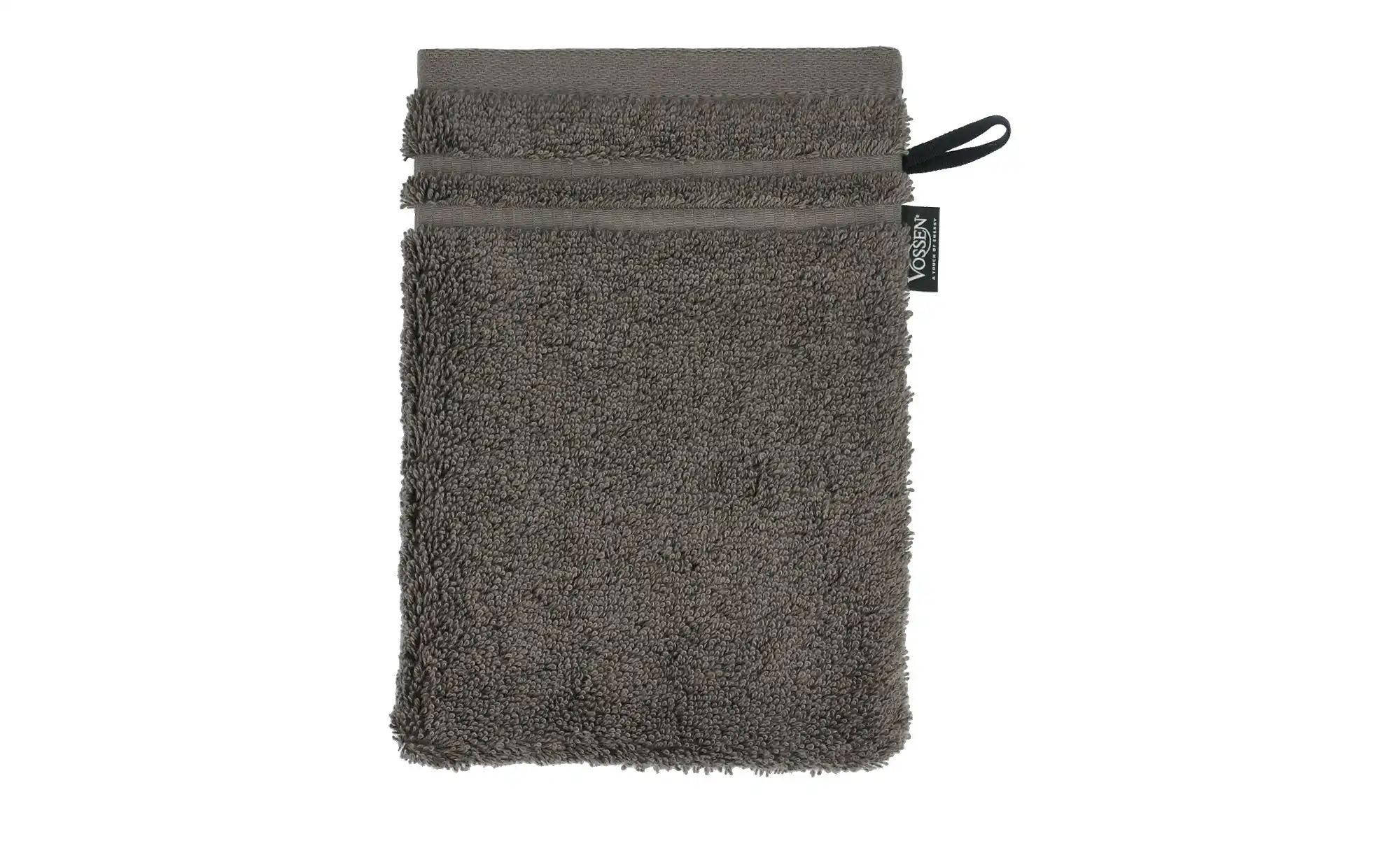 VOSSEN Waschhandschuh  Vienna Supersoft ¦ grau ¦ Maße (cm): B: 16 Badtextil günstig online kaufen