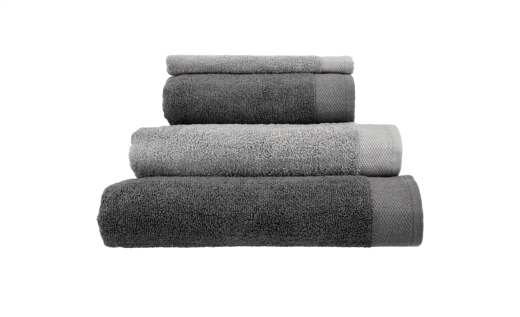 levelone Gästehandtuch  Bubble ¦ grau ¦ Maße (cm): B: 30 Badtextilien > Han günstig online kaufen