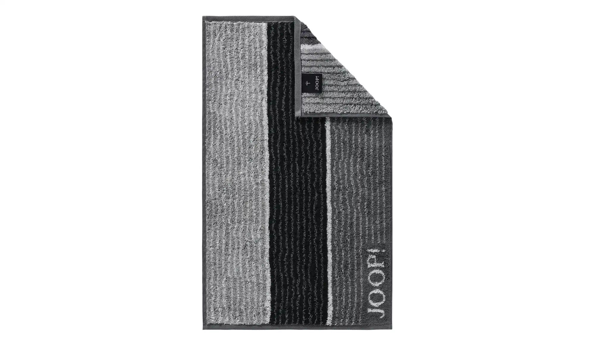 JOOP! Duschtuch  JOOP 1658 Streifen ¦ schwarz ¦ Maße (cm): B: 80 Badtextili günstig online kaufen