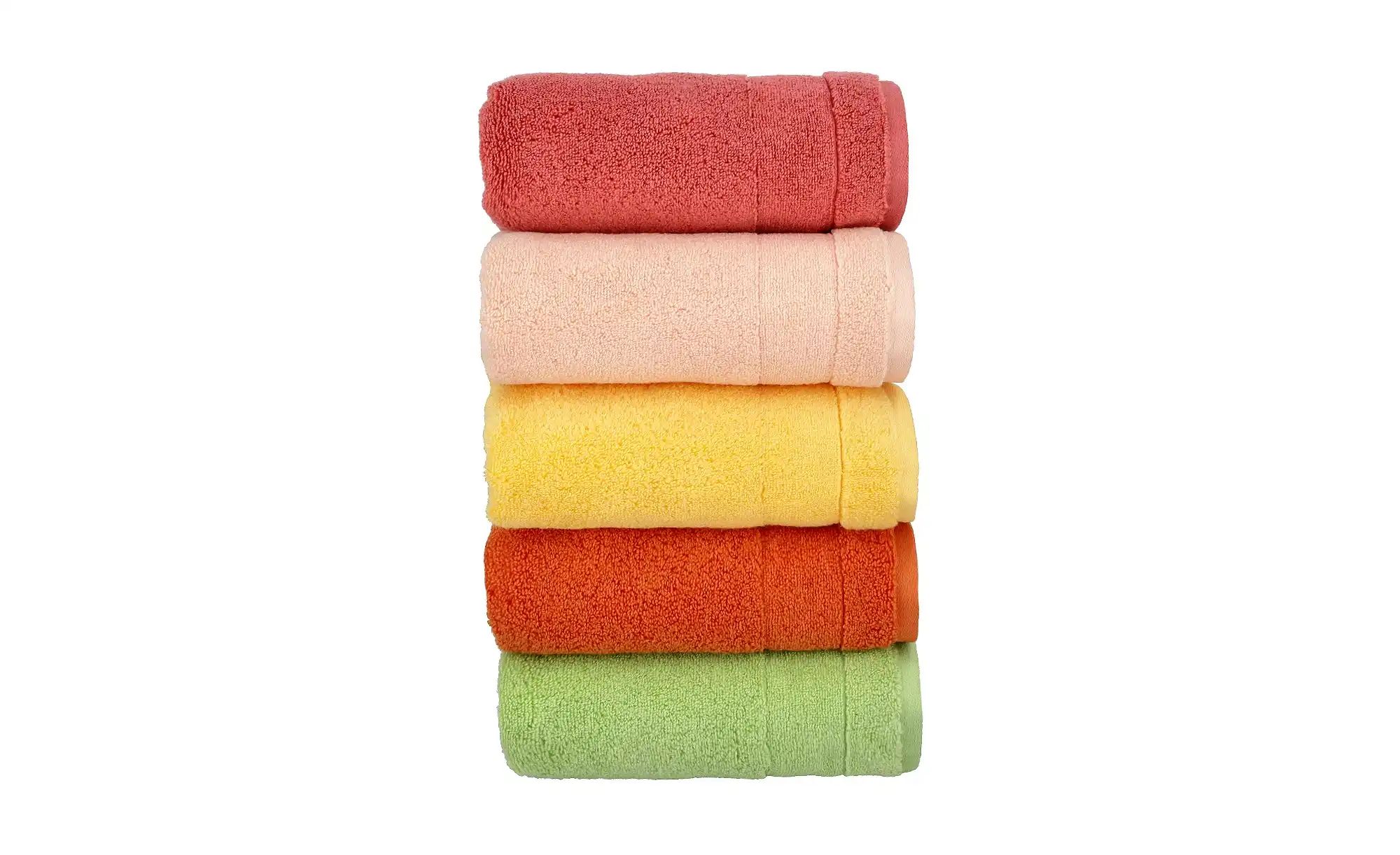 VOSSEN Gästehandtuch Cloud | Orange (fiesta), Gästehandtuch - 30x50 cm