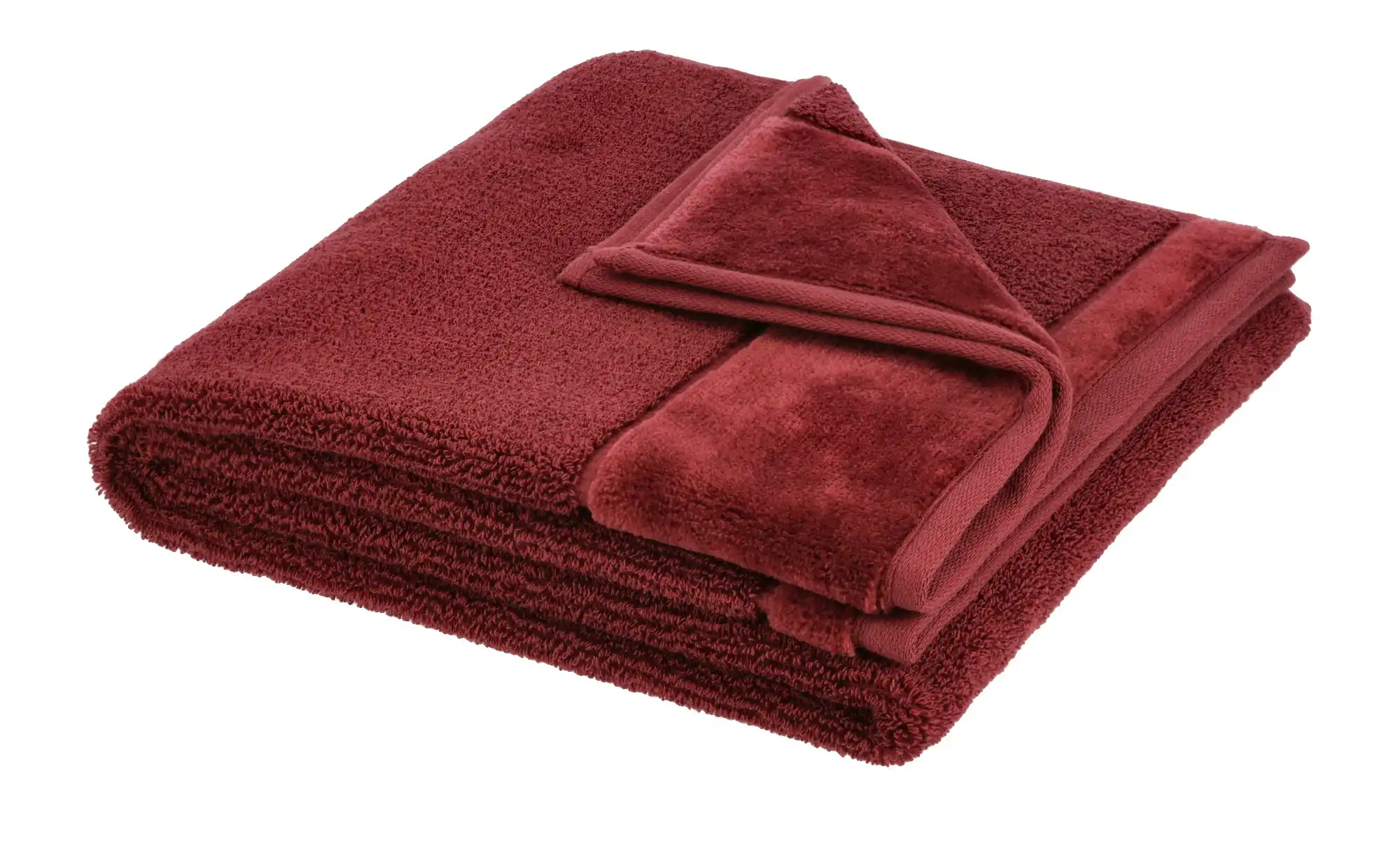 VOSSEN Handtuch  Pure ¦ rot ¦ 100% Bio-Baumwolle ¦ Maße (cm): B: 50 Badtextilien und Zubehör > Handtücher & Badetücher > Handtücher - Höffner