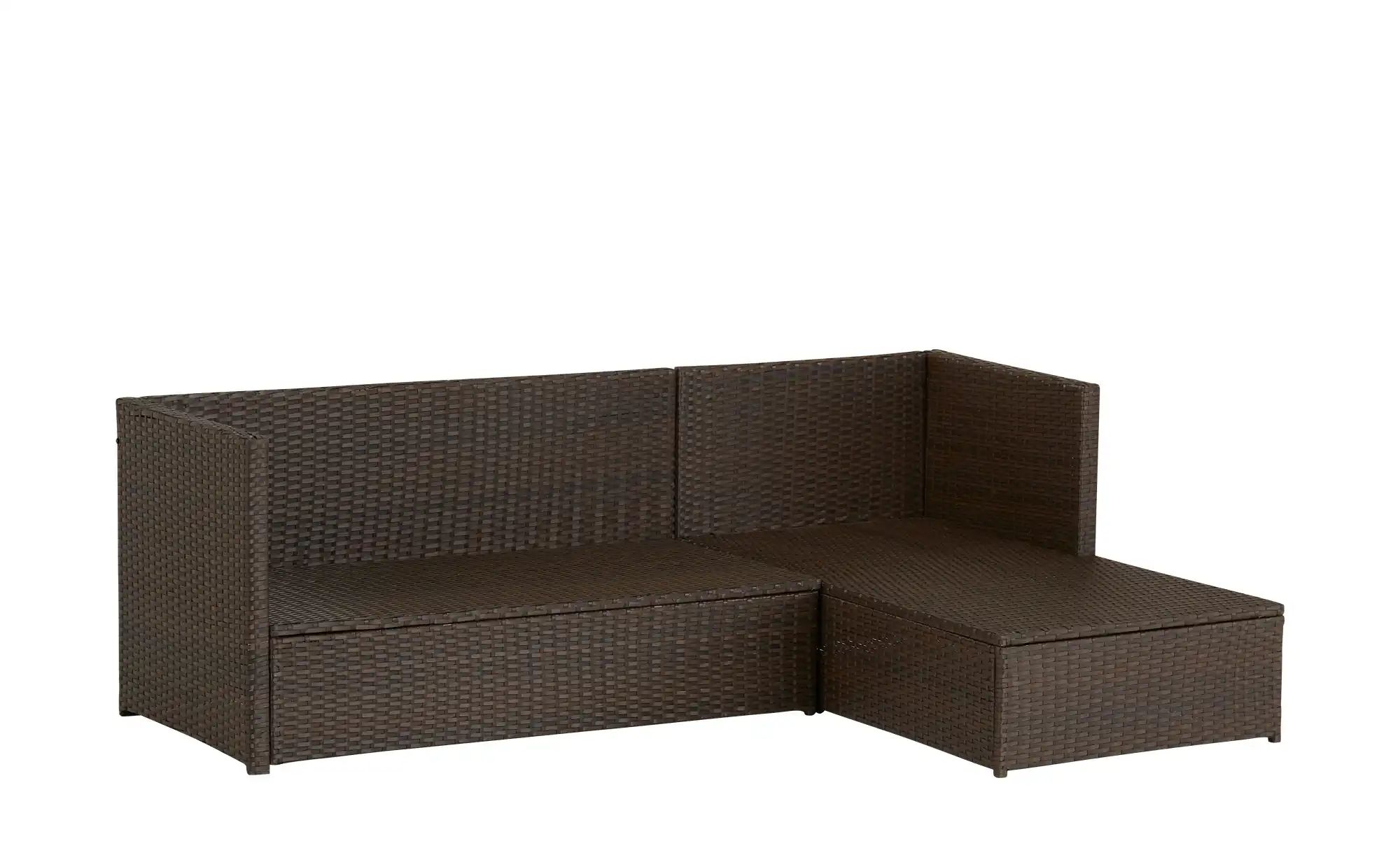 Loungegruppe aus Polyrattan Girona ¦ braun Garten > Gartenmöbel > Gartenmöb günstig online kaufen