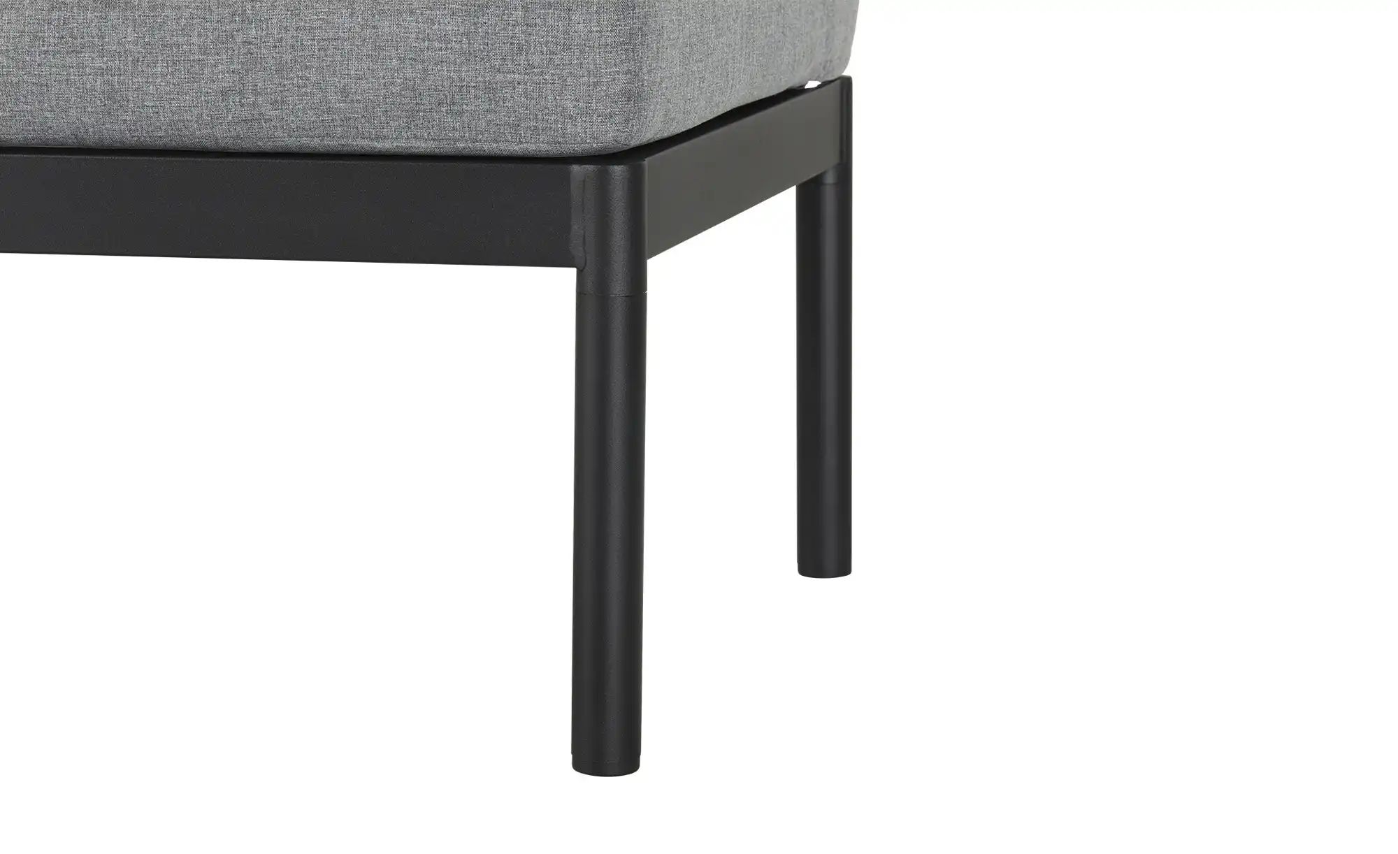 Hocker  Beverly ¦ schwarz ¦ Maße (cm): B: 50 H: 30 T: 61 Garten > Gartenmöb günstig online kaufen