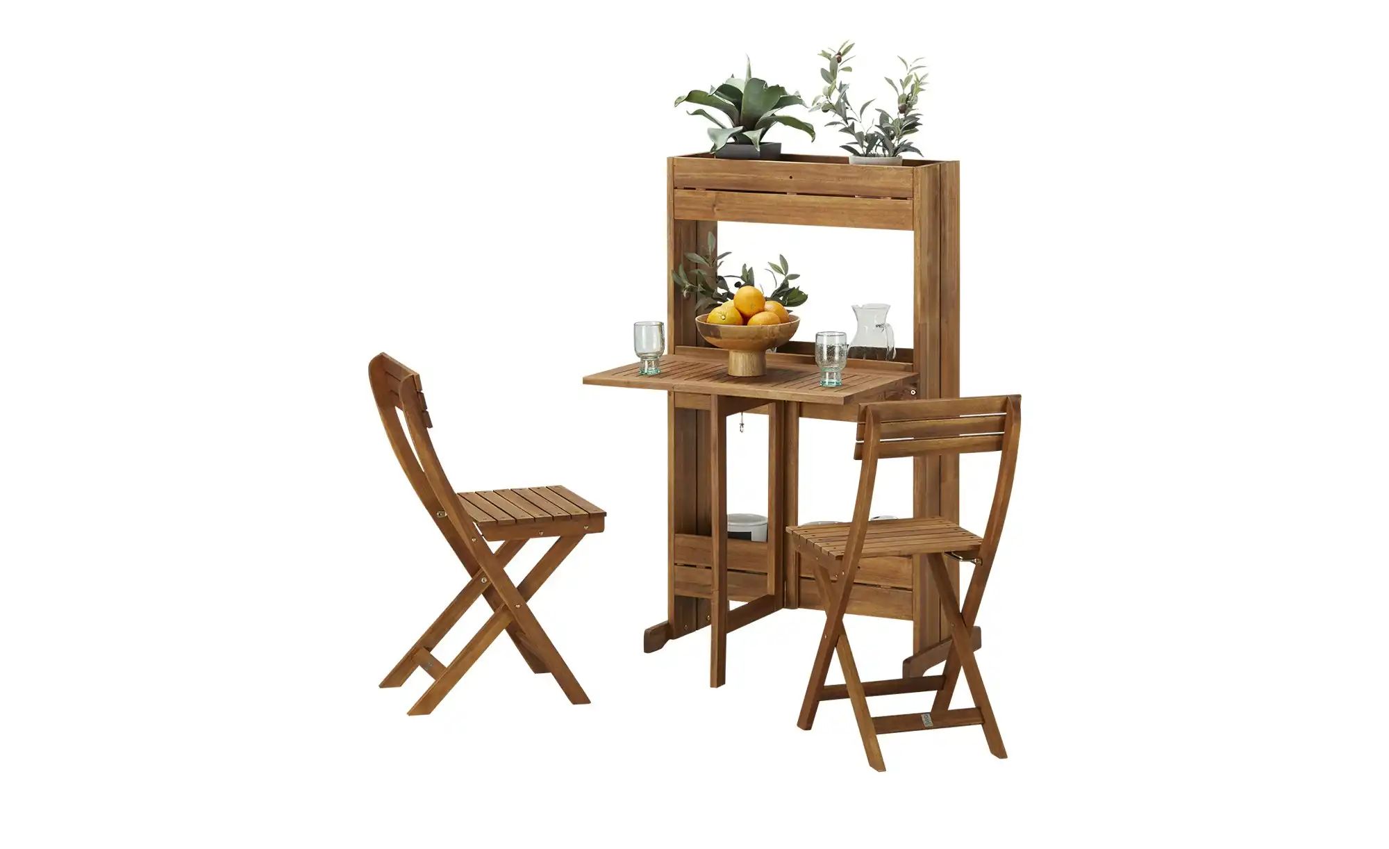Balkongruppe  Prato ¦ holzfarben Garten > Gartenmöbel > Gartenmöbelsets - H günstig online kaufen