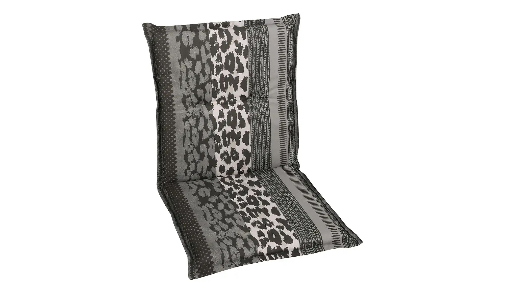 GO-DE Gartenmöbel-Auflage  Leopard ¦ grau ¦ Maße (cm): B: 50 H: 7 Garten > günstig online kaufen