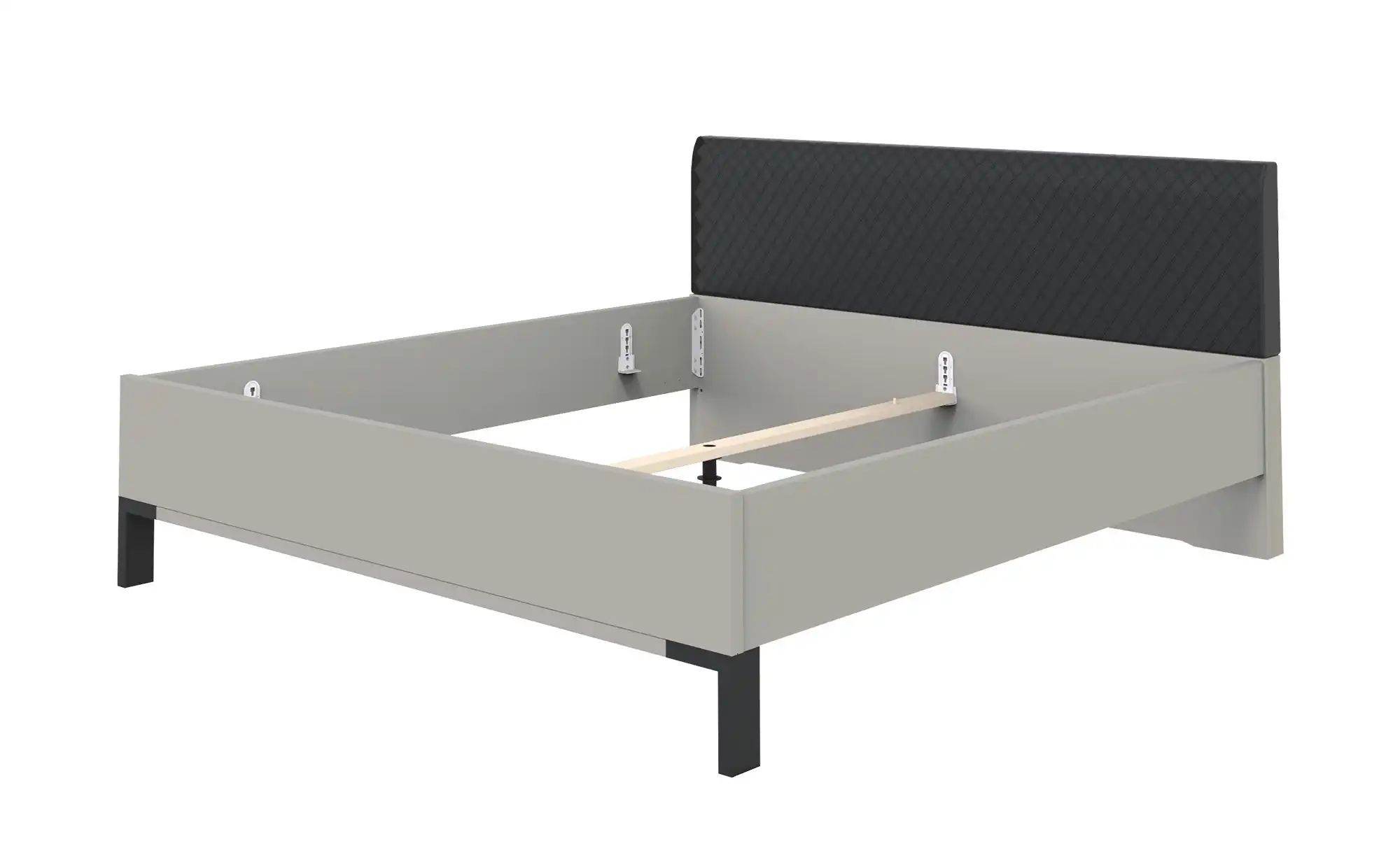 Bettgestell  Montreal ¦ grau ¦ Maße (cm): B: 169 H: 97 Betten > Bettgestell günstig online kaufen
