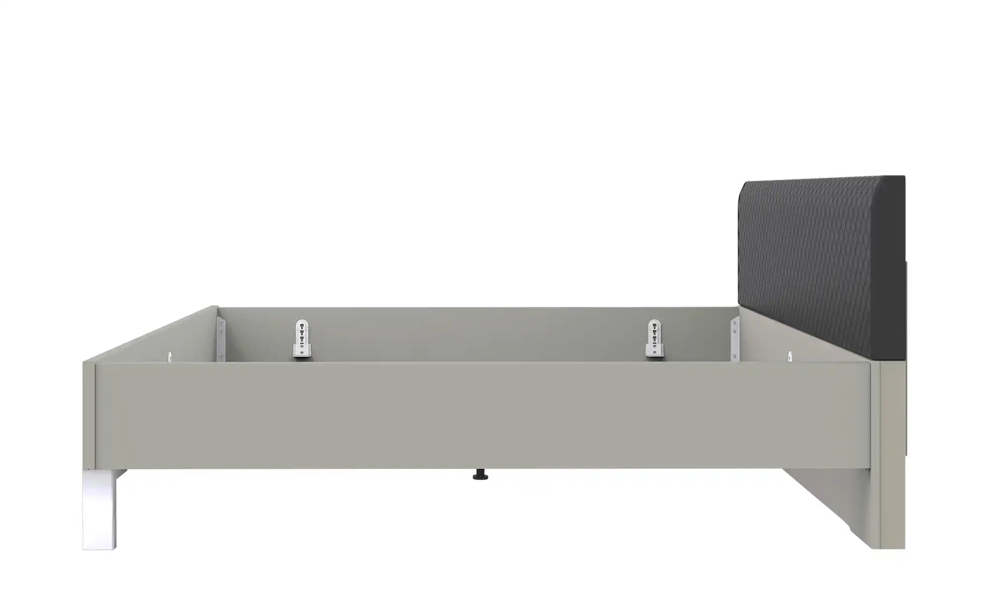 Bettgestell  Montreal ¦ grau ¦ Maße (cm): B: 189 H: 97 Betten > Bettgestell günstig online kaufen