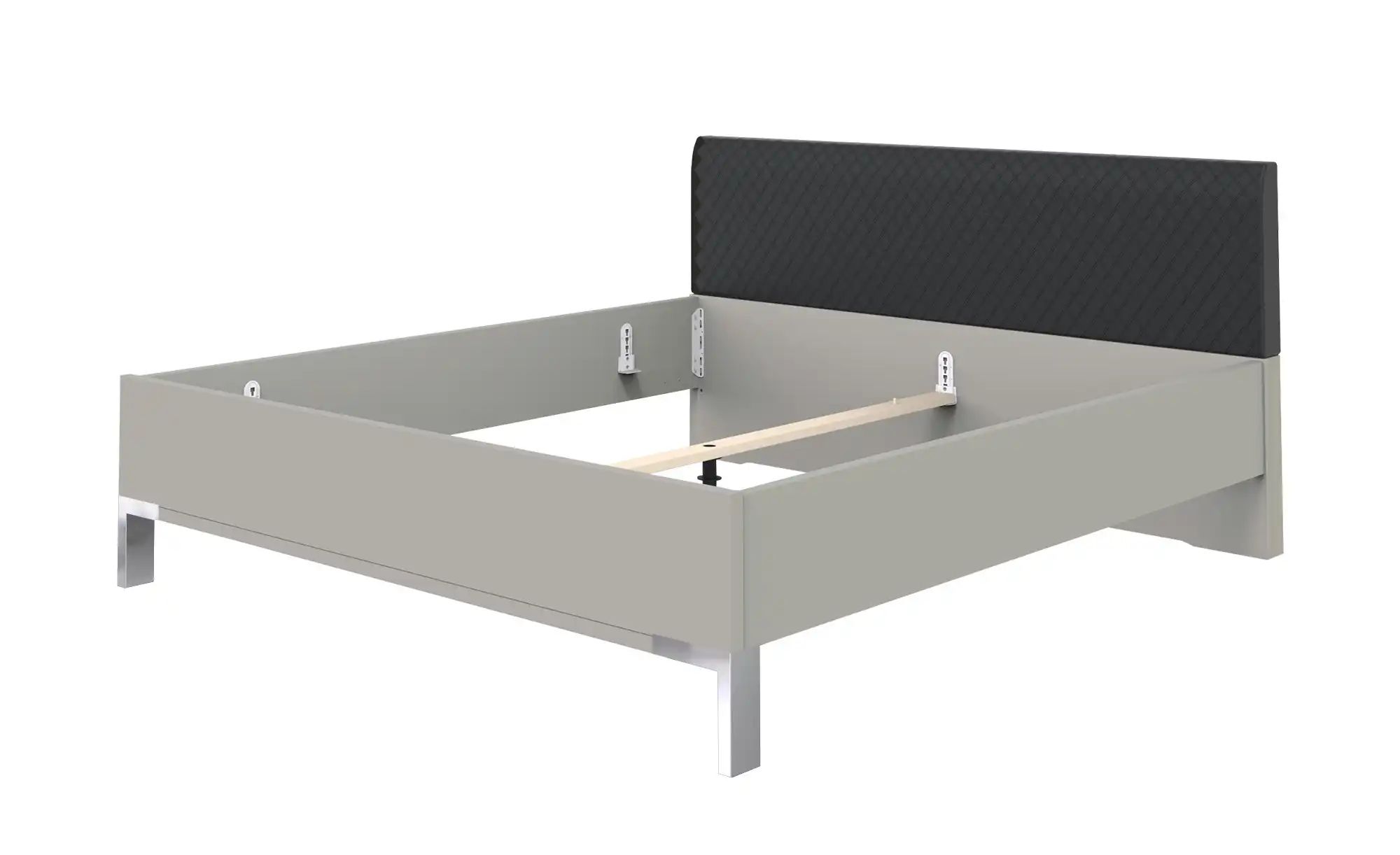 Bettgestell  Montreal ¦ grau ¦ Maße (cm): B: 189 H: 97 Betten > Bettgestell günstig online kaufen