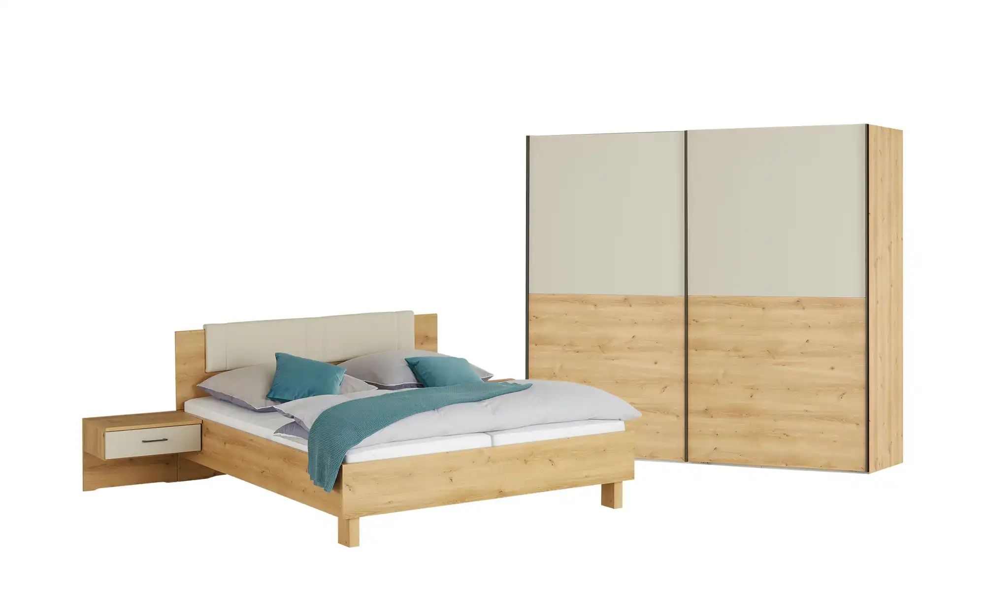 uno Schlafzimmer  Riva ¦ holzfarben Komplett-Schlafzimmer - Höffner günstig online kaufen