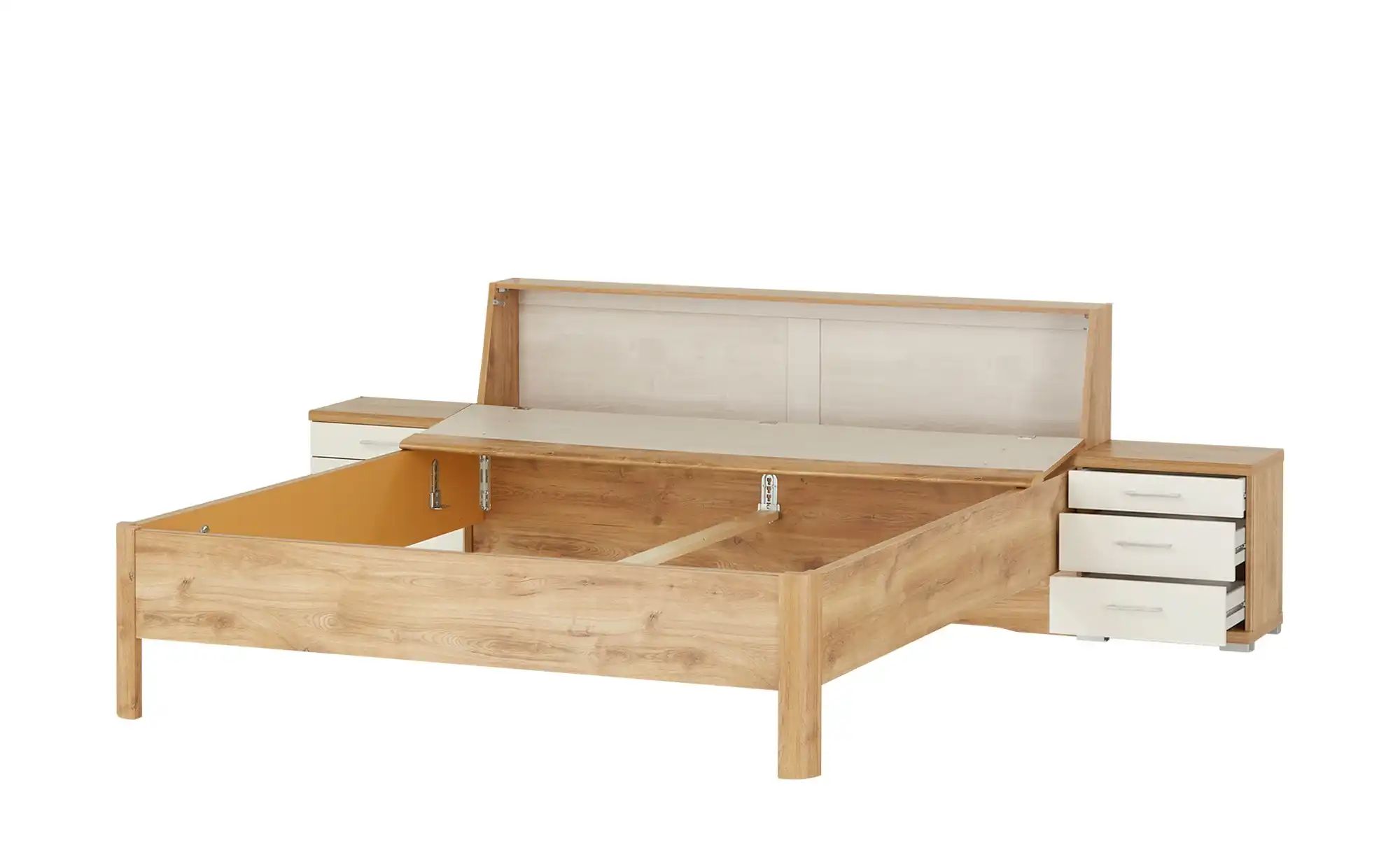 uno Bettanlage  Keva ¦ holzfarben ¦ Maße (cm): B: 191 H: 103 Betten > Komfo günstig online kaufen