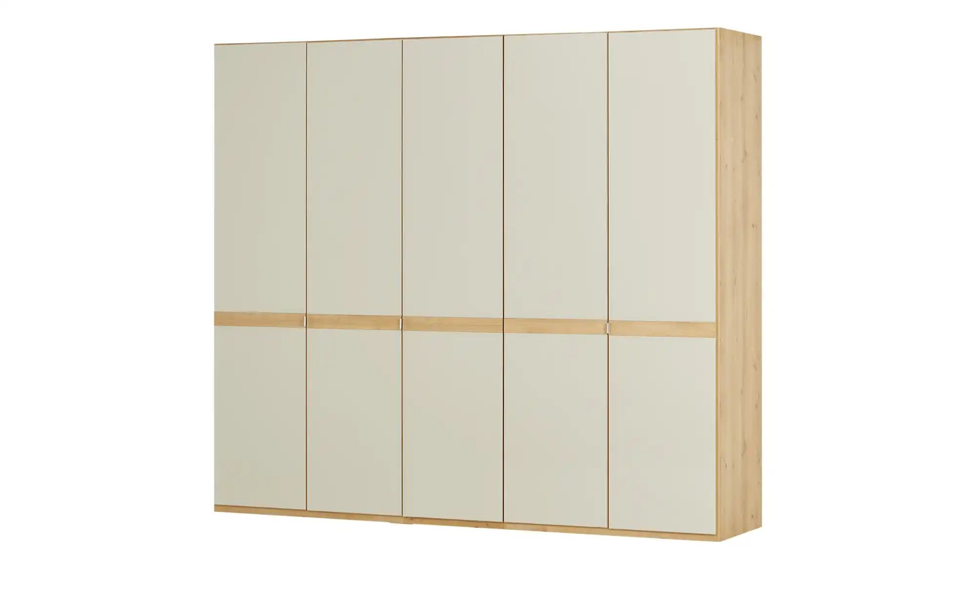 Drehtürenschrank, 5-türig  Carnero ¦ beige ¦ Maße (cm): B: 250 H: 216 T: 58 günstig online kaufen