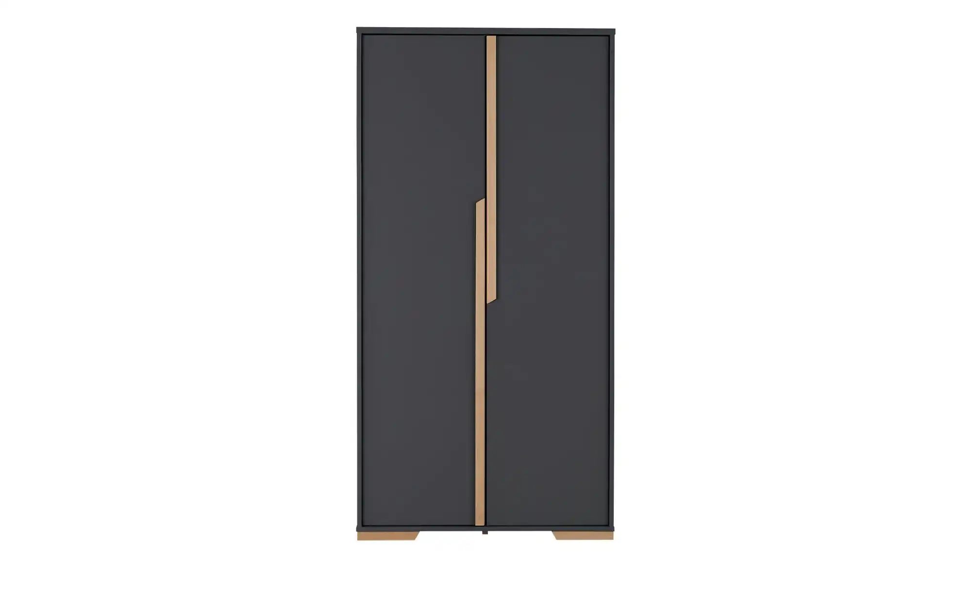 Kleiderschrank  Soe ¦ grau ¦ Maße (cm): B: 98,5 H: 195 T: 56 Baby > Babymöb günstig online kaufen