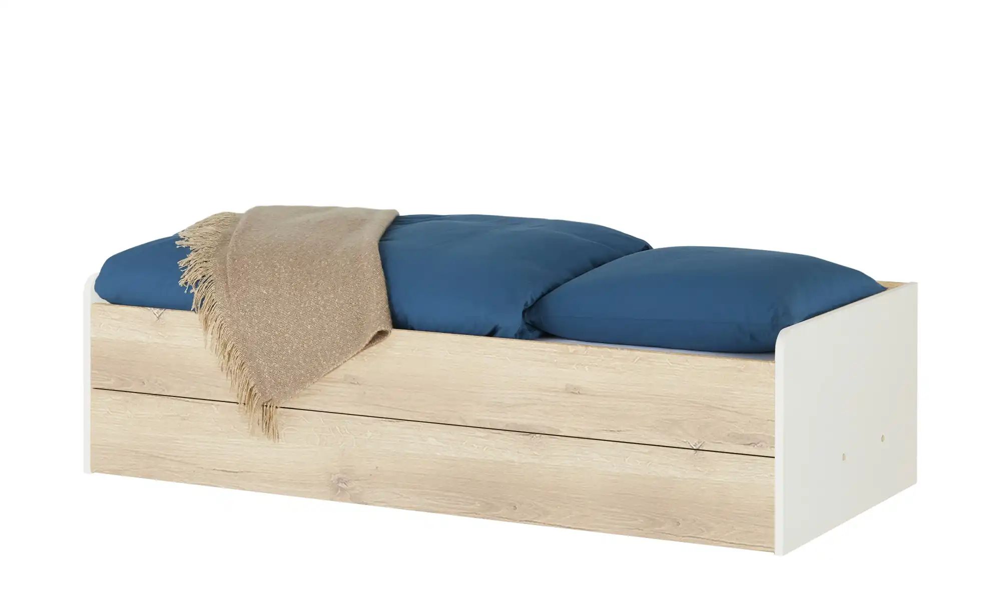Stauraumbett  Grow Up ¦ holzfarben ¦ Maße (cm): B: 127 H: 54,5 Betten > Kom günstig online kaufen