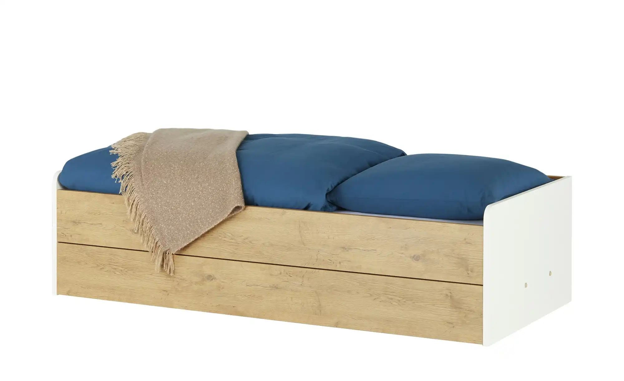 Stauraumbett  Grow Up ¦ holzfarben ¦ Maße (cm): B: 127 H: 54,5 Betten > Bet günstig online kaufen