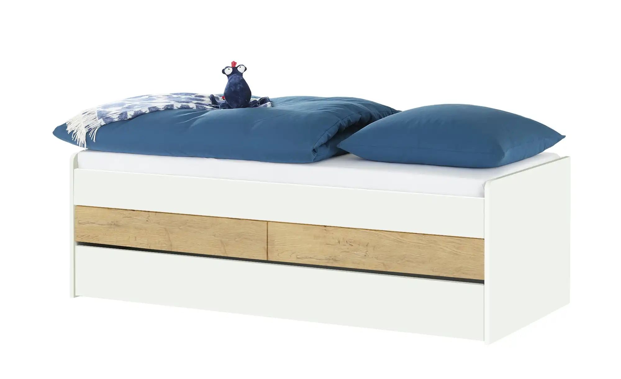 Duobett mit Stauraum  Grow Up ¦ weiß ¦ Maße (cm): B: 97 H: 66 Betten > Bett günstig online kaufen