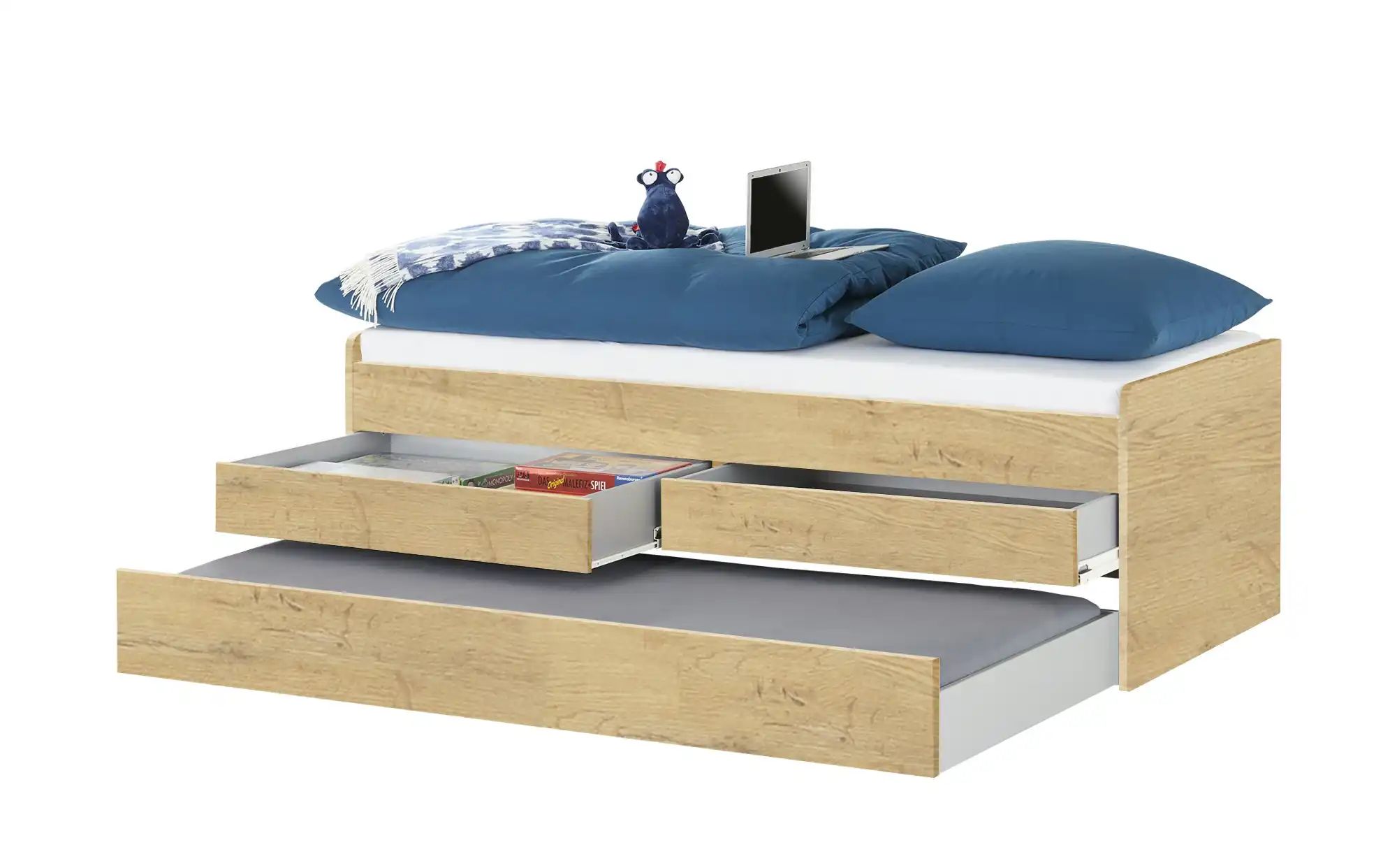 Thumbnail - Duobett mit Stauraum  Grow Up ¦ holzfarben ¦ Maße (cm): B: 127 H: 66 Betten > Bettgestelle - Höffner