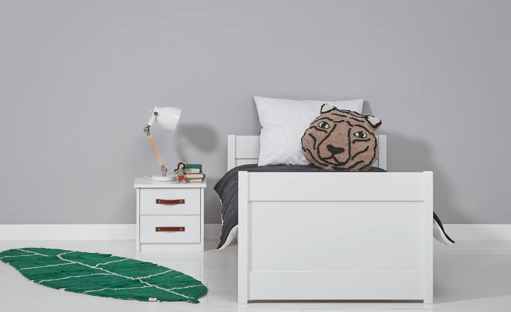 Lifetime Nachtkommode  Cool Kids ¦ weiß ¦ Maße (cm): B: 43 H: 40 T: 36.5 Ti günstig online kaufen
