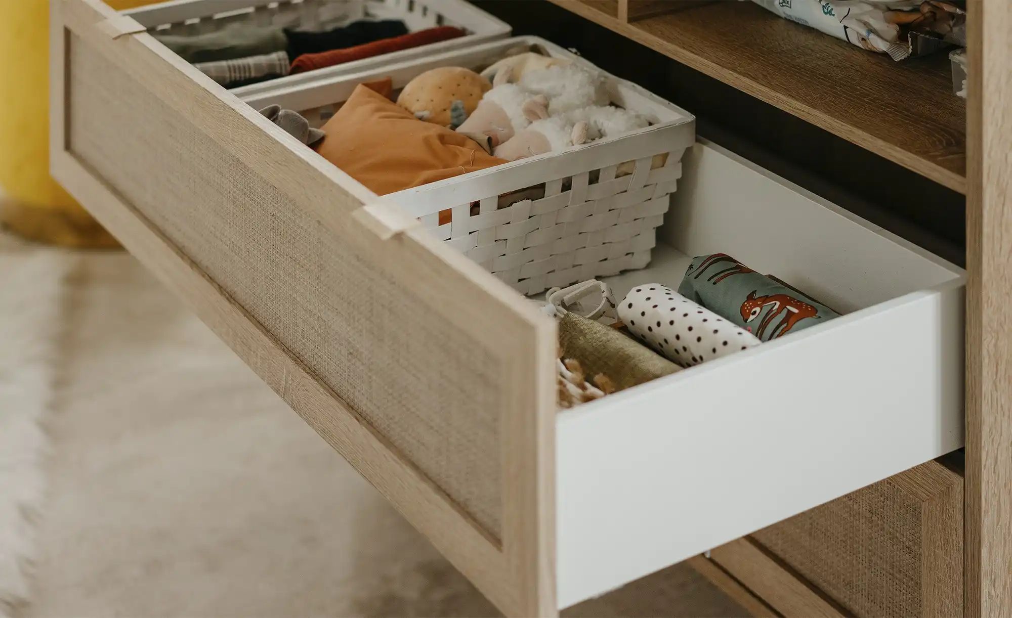 Wickelkommode  Rafia ¦ holzfarben ¦ Maße (cm): B: 100 H: 105 T: 77.5 Baby > günstig online kaufen