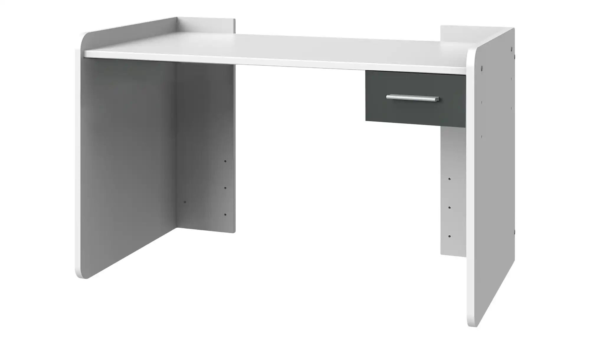 Schreibtisch  Joker ¦ weiß ¦ Maße (cm): B: 124 H: 77 T: 70.0 Kindermöbel > günstig online kaufen