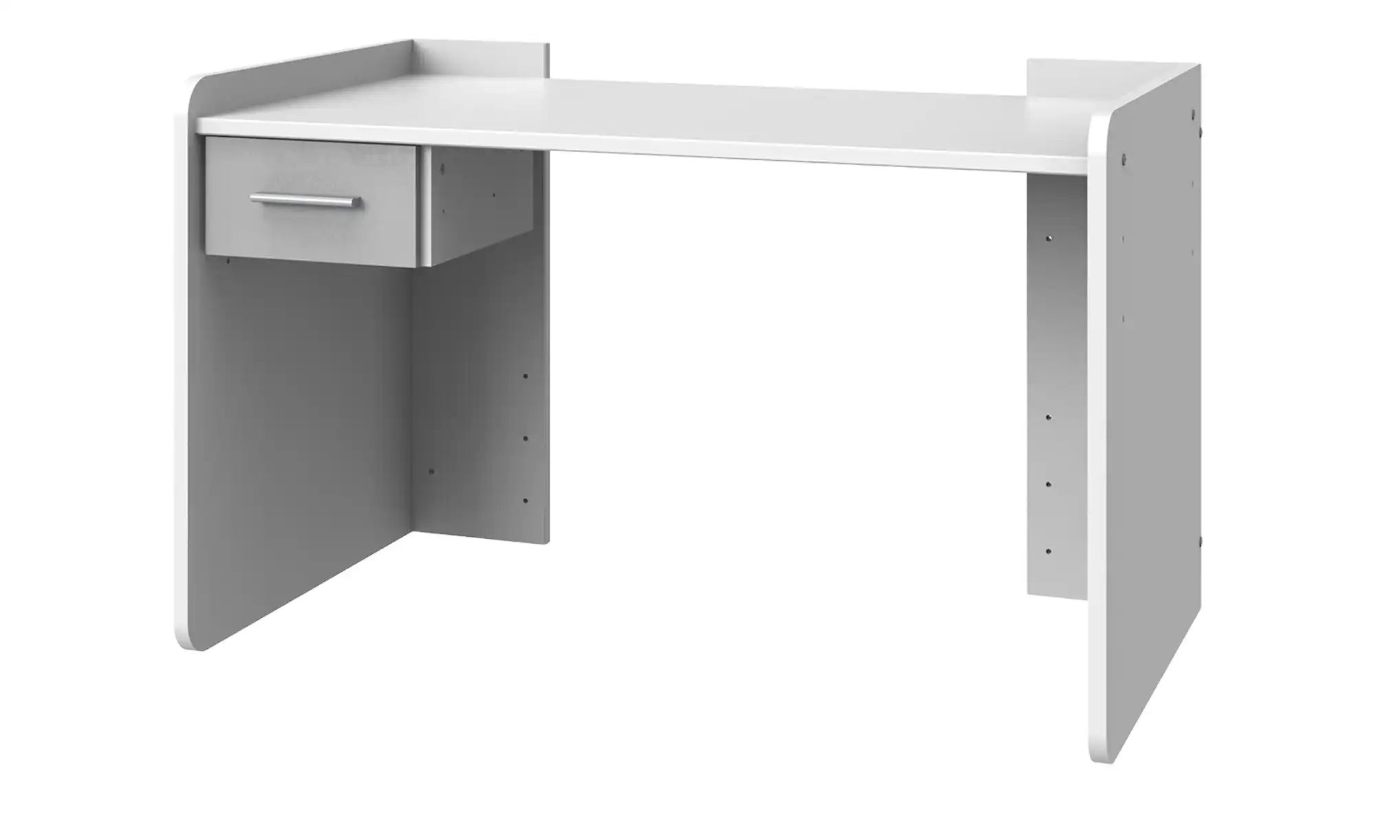 Schreibtisch  Joker ¦ weiß ¦ Maße (cm): B: 124 H: 77 T: 70.0 Kindermöbel > günstig online kaufen