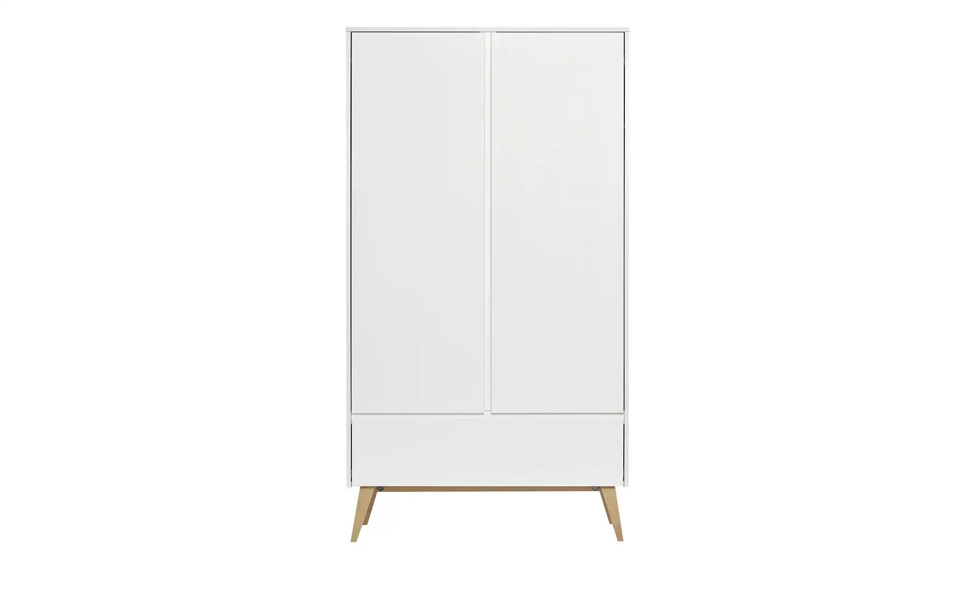 Kleiderschrank  Swing ¦ weiß ¦ Maße (cm): B: 100 H: 199,5 T: 52,5 Baby > Ba günstig online kaufen