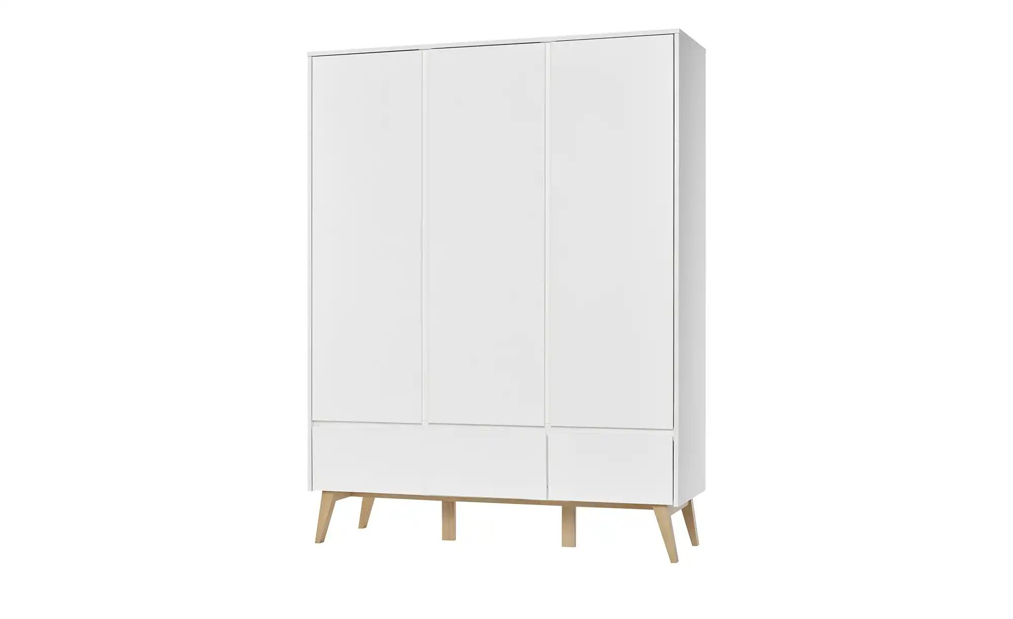 Kleiderschrank  Swing ¦ weiß ¦ Maße (cm): B: 152 H: 199,5 T: 52,5 Baby > Ba günstig online kaufen