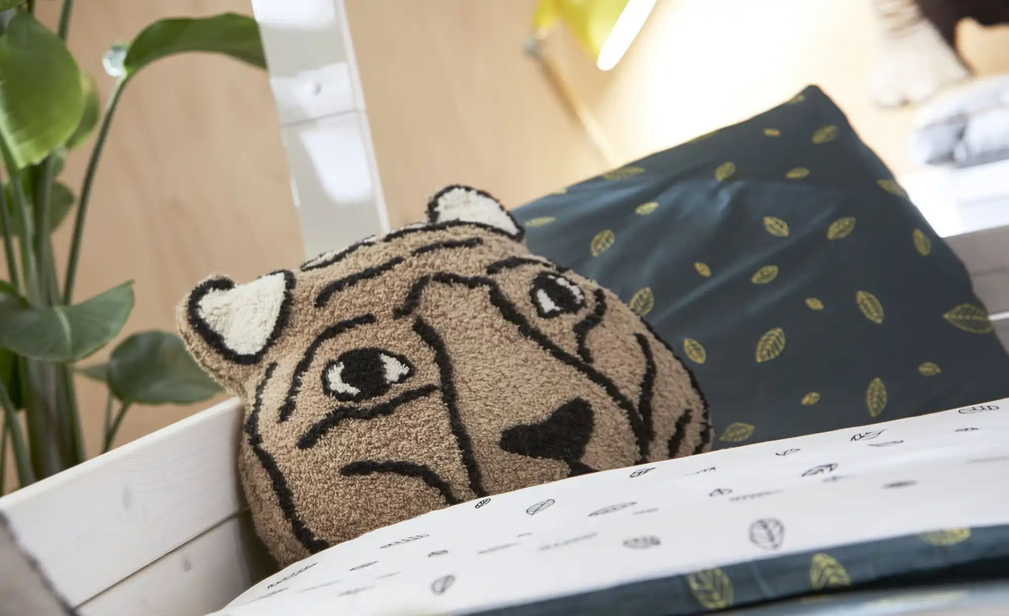 Thumbnail - Lifetime Formkissen  Wild Life Tiger ¦ braun Ø: 50 Dekokissen & Decken > Kissen > Dekokissen - Höffner