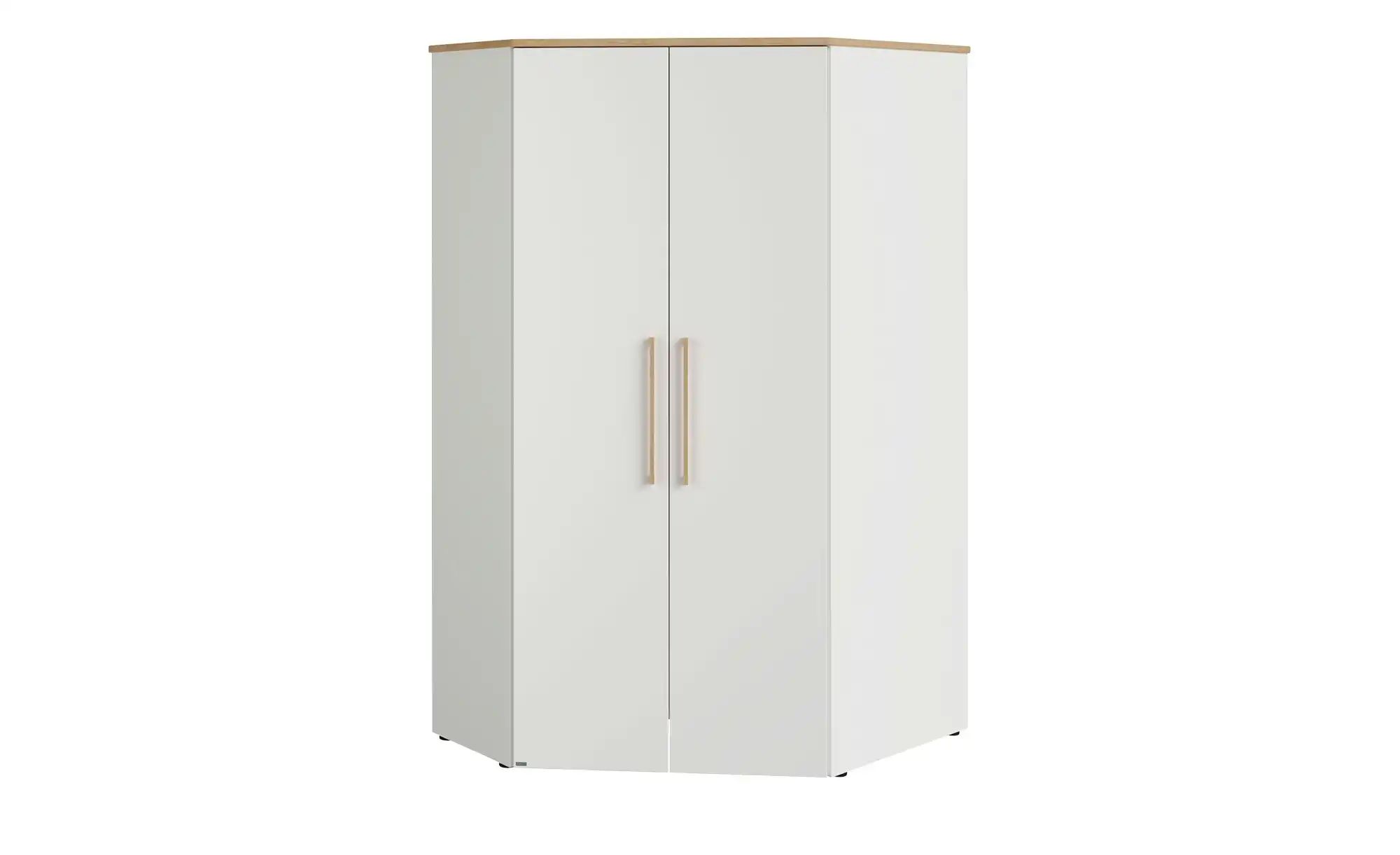 PAIDI Eck-Kleiderschrank  Oscar ¦ weiß ¦ Maße (cm): B: 101,9 H: 206 T: 125. günstig online kaufen