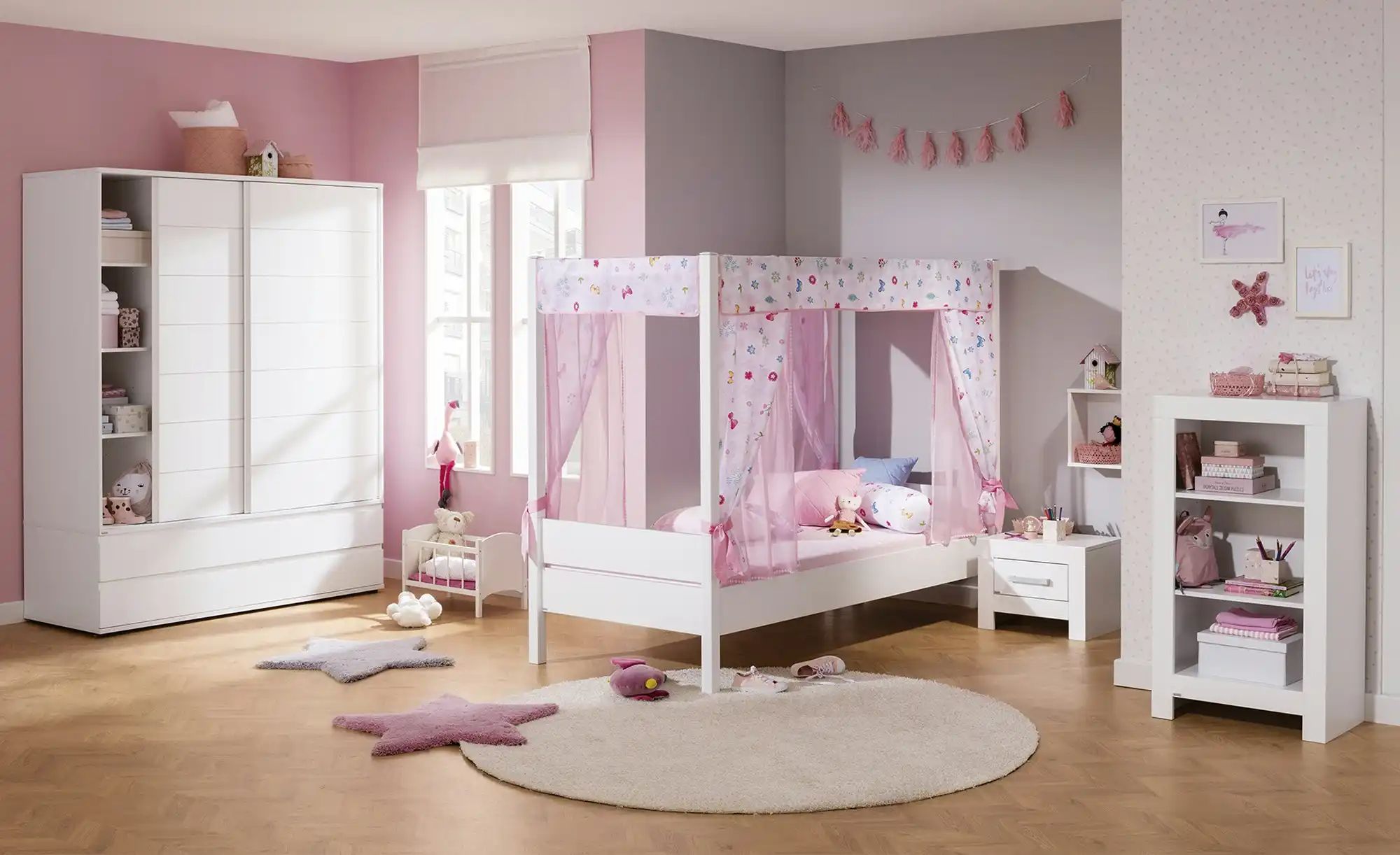 Thumbnail - PAIDI Baldachin-Set Schmetterling ¦ rosa/pink Sonstiges Zubehör - Höffner