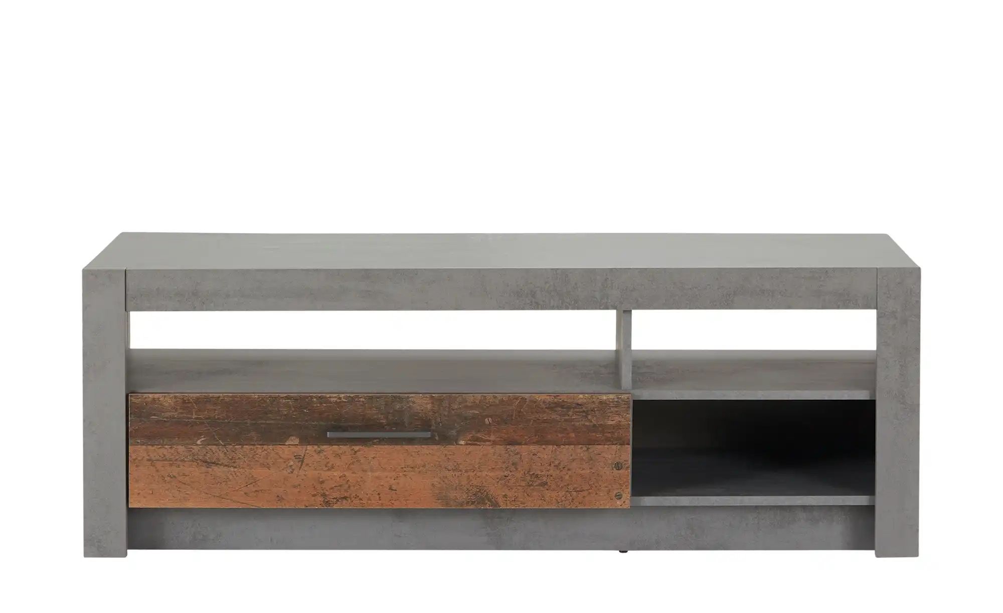 TV-Lowboard  Quebec ¦ grau ¦ Maße (cm): B: 135,5 H: 49 T: 45.5 Kommoden & S günstig online kaufen