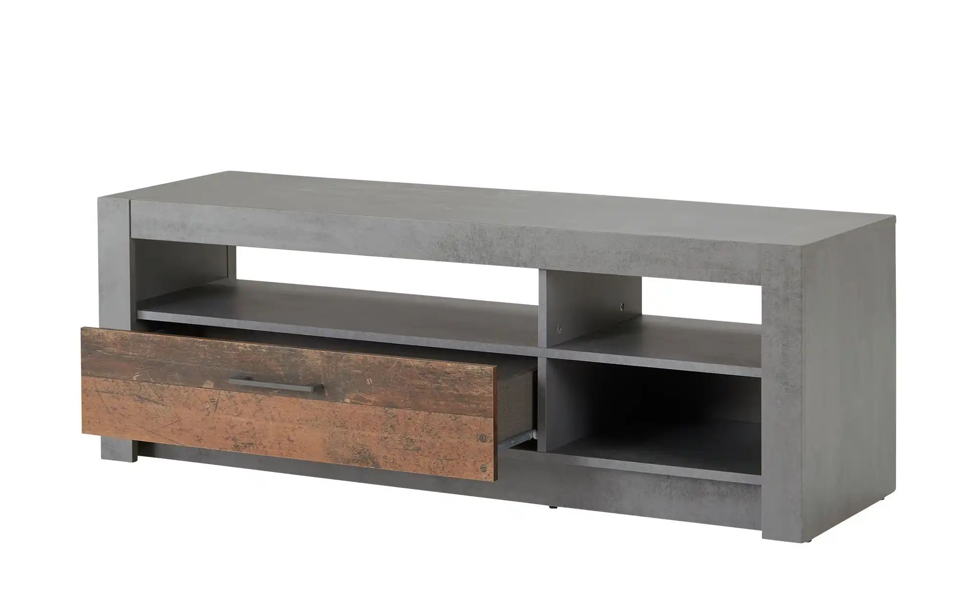 Thumbnail - TV-Lowboard Quebec ¦ grau ¦ Maße (cm): B: 135,5 H: 49 T: 45.5 Kommoden & Sideboards > Lowboards - Höffner