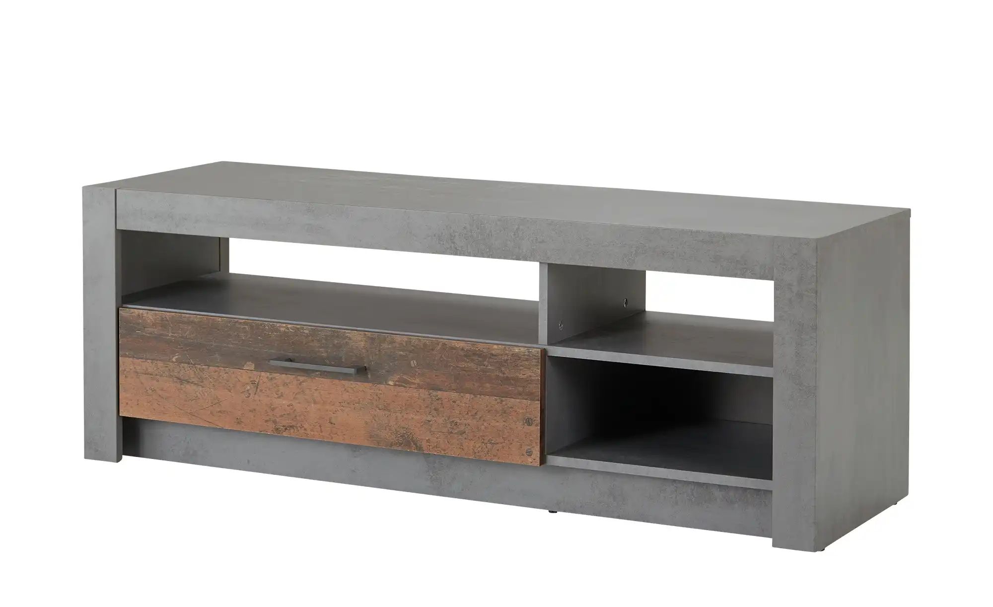 TV-Lowboard  Quebec ¦ grau ¦ Maße (cm): B: 135,5 H: 49 T: 45.5 Kommoden & S günstig online kaufen