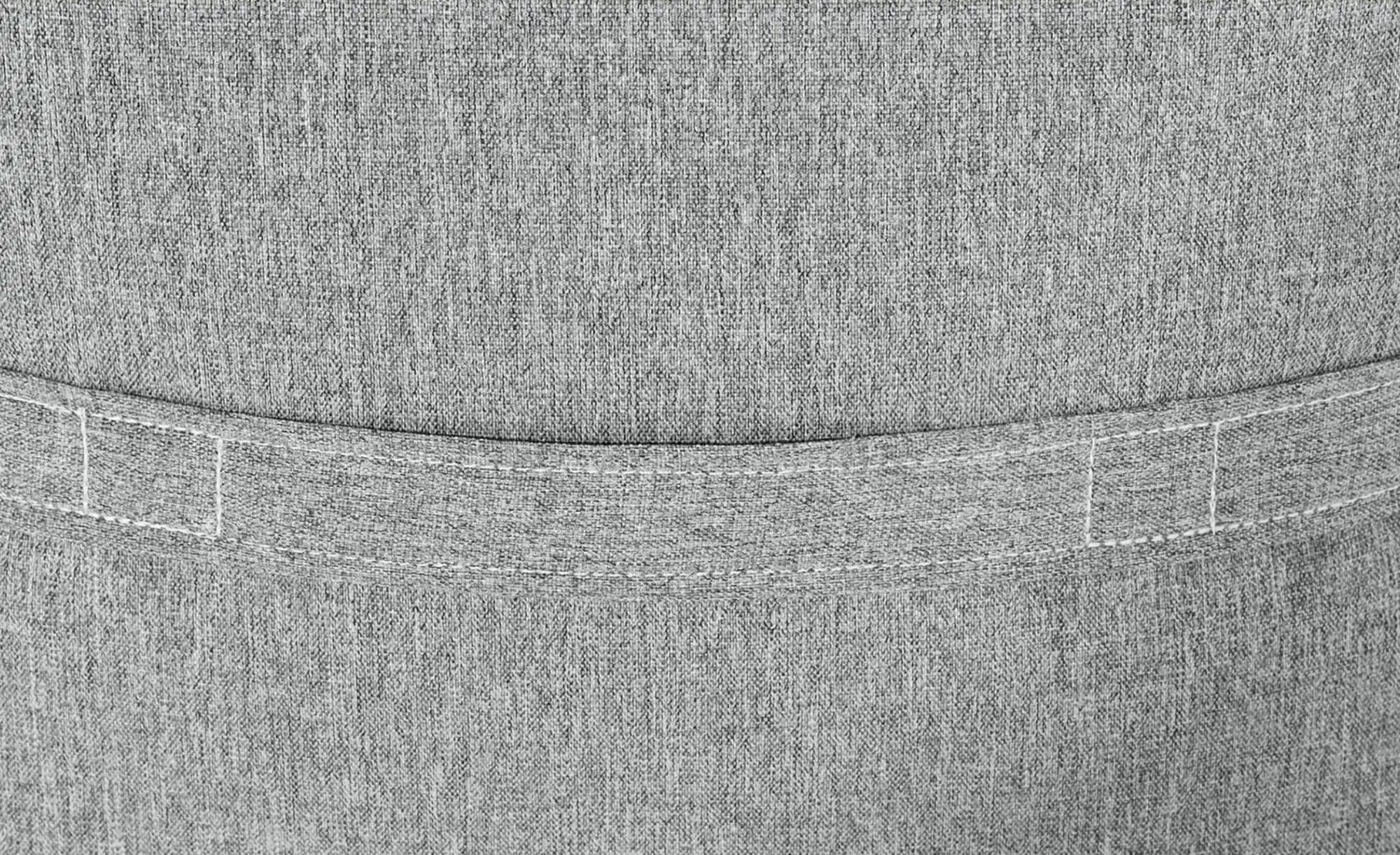 Hocker  Fiete ¦ grau ¦ Maße (cm): B: 50 H: 44 Polstermöbel > Hocker > Sitzs günstig online kaufen