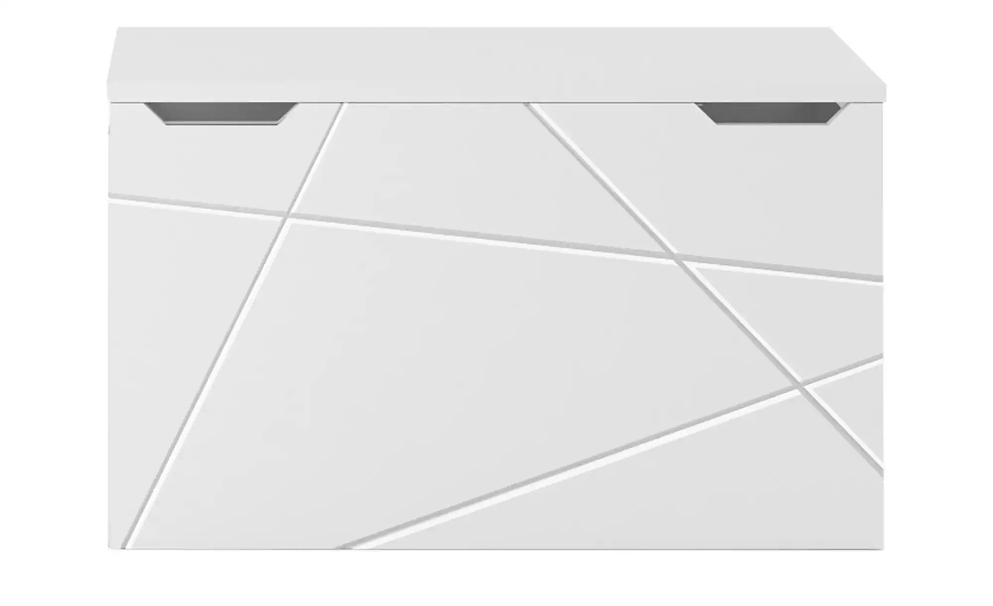 Truhe  X White ¦ weiß ¦ Holzwerkstoff ¦ Maße (cm): B: 70 H: 42 T: 39.5 Aufb günstig online kaufen