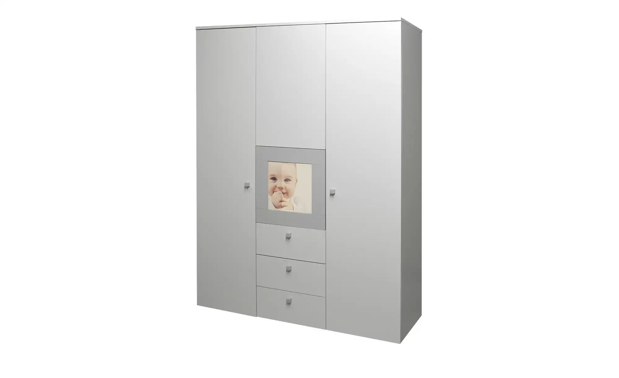 Kleiderschrank  Alomi ¦ weiß ¦ Maße (cm): B: 147 H: 192 T: 51 Schränke > Kl günstig online kaufen