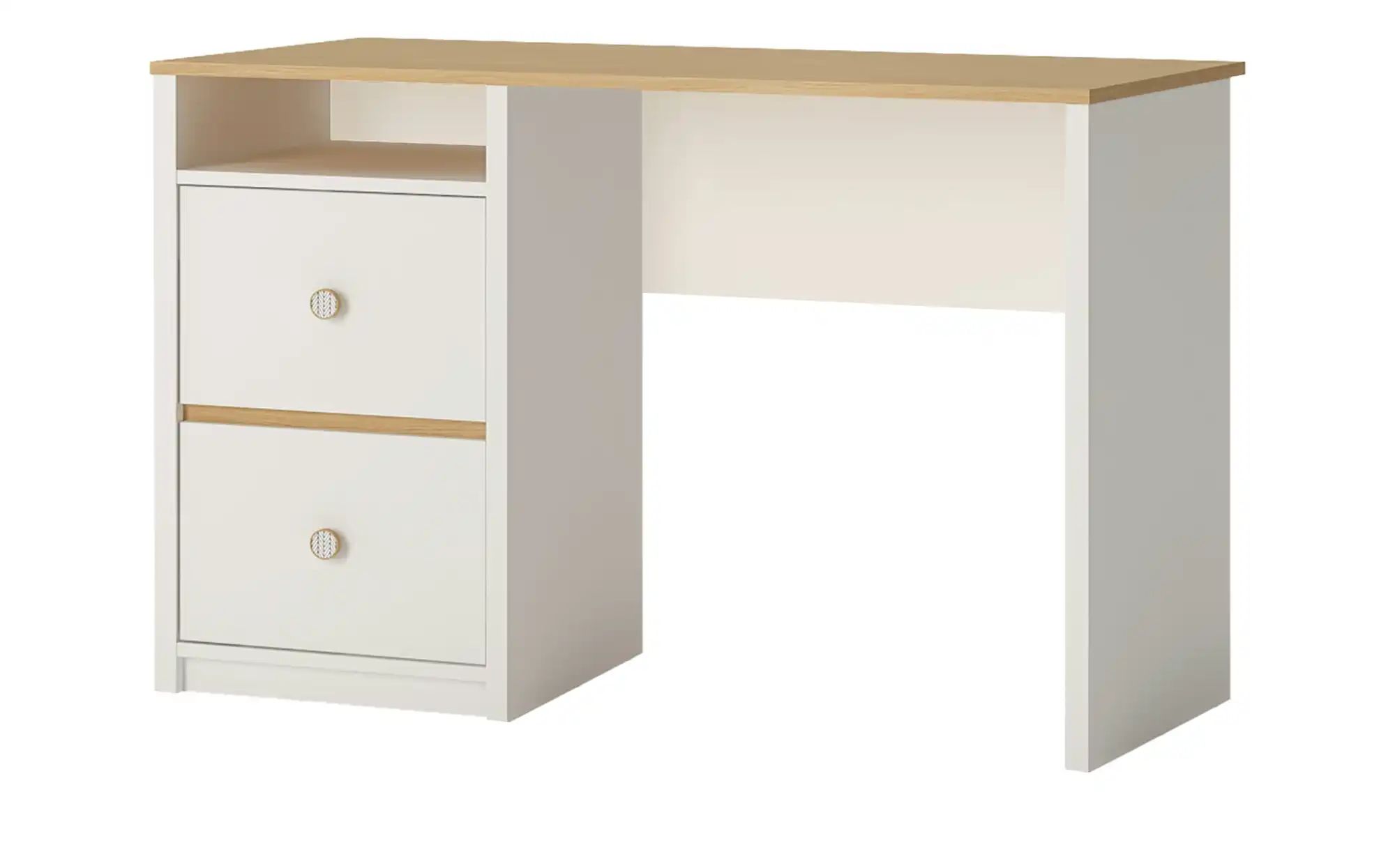 Schreibtisch  Todi ¦ weiß ¦ Maße (cm): B: 117 H: 75 T: 55.0 Kindermöbel > K günstig online kaufen