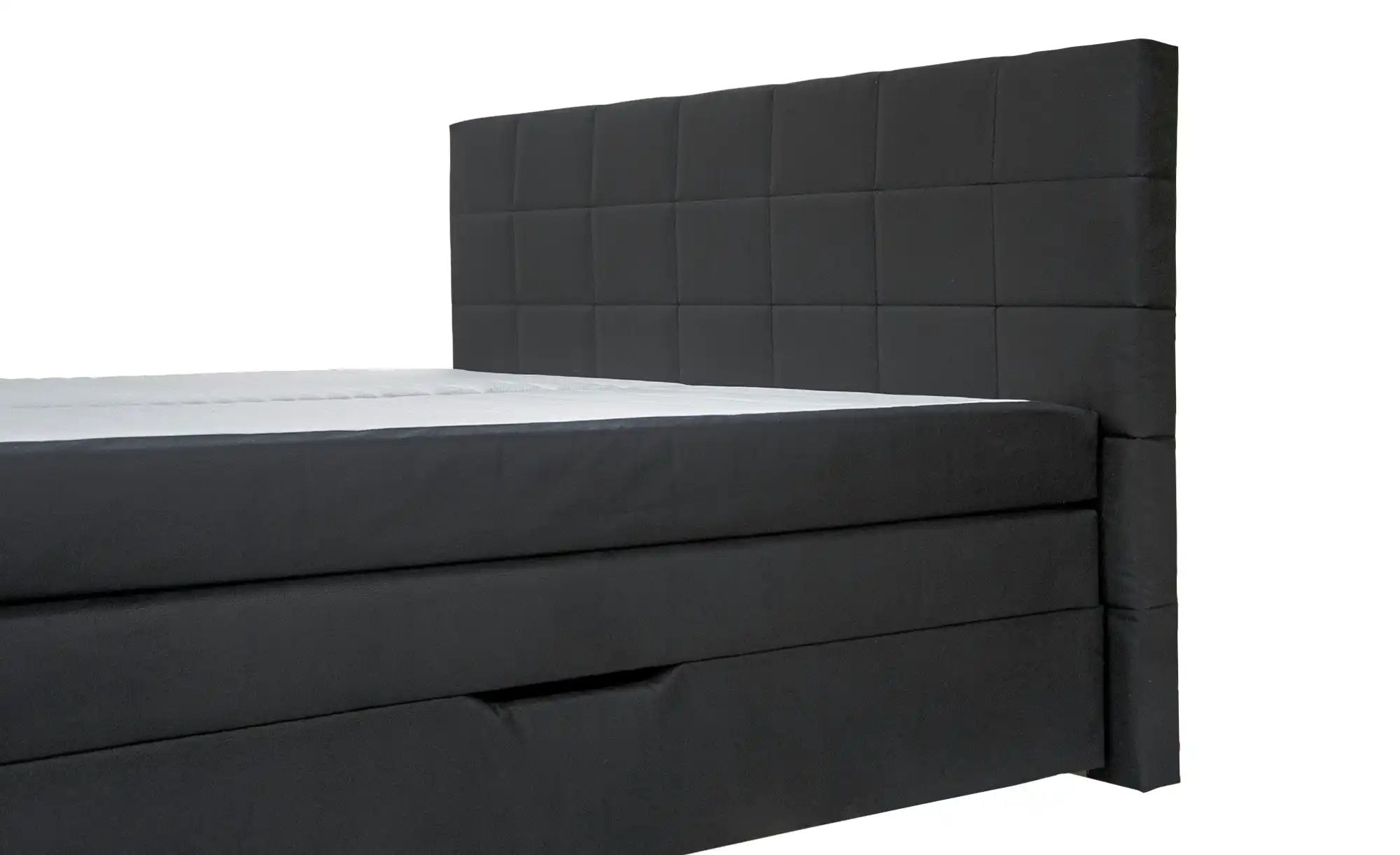 Boxspringbett  Vito ¦ grau ¦ Maße (cm): B: 193 H: 117 Betten > Boxspringbet günstig online kaufen