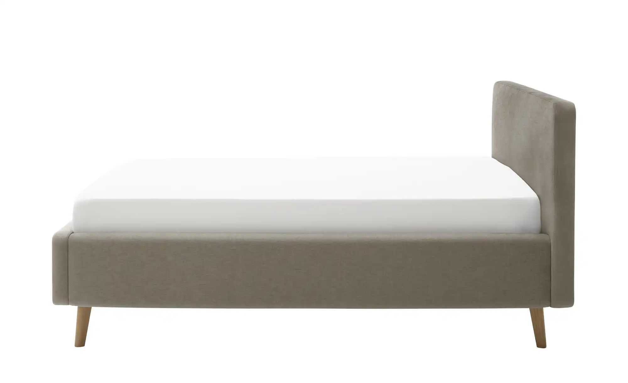 Thumbnail - Polsterbett 140x200 in taupe Mattis ¦ braun ¦ Maße (cm): B: 161 H: 105 Betten > Komfortbetten - Höffner