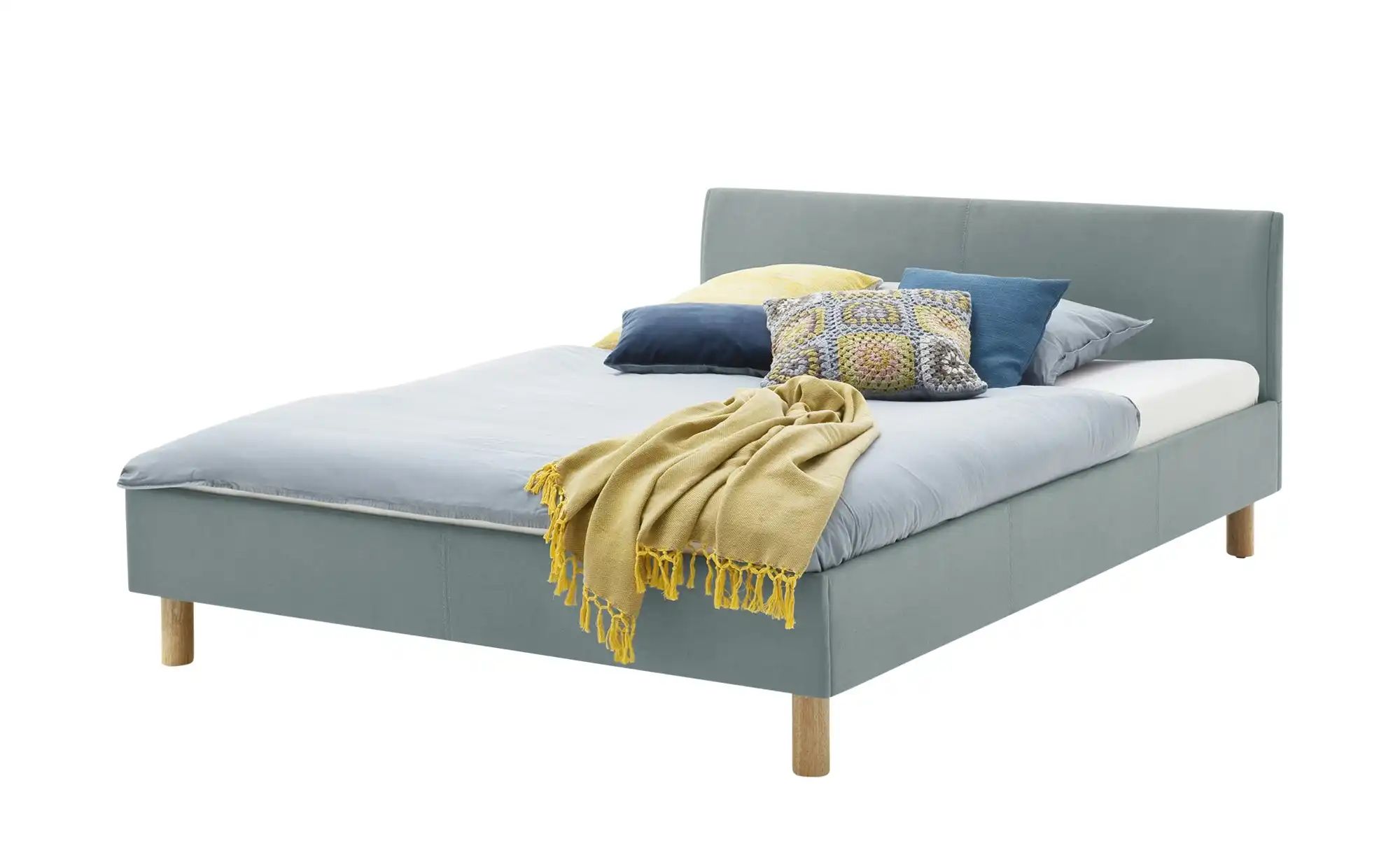 Polsterbett Eisblau Bromley  blau  Maße (cm): B: 125 H: 76 | 04250278189617