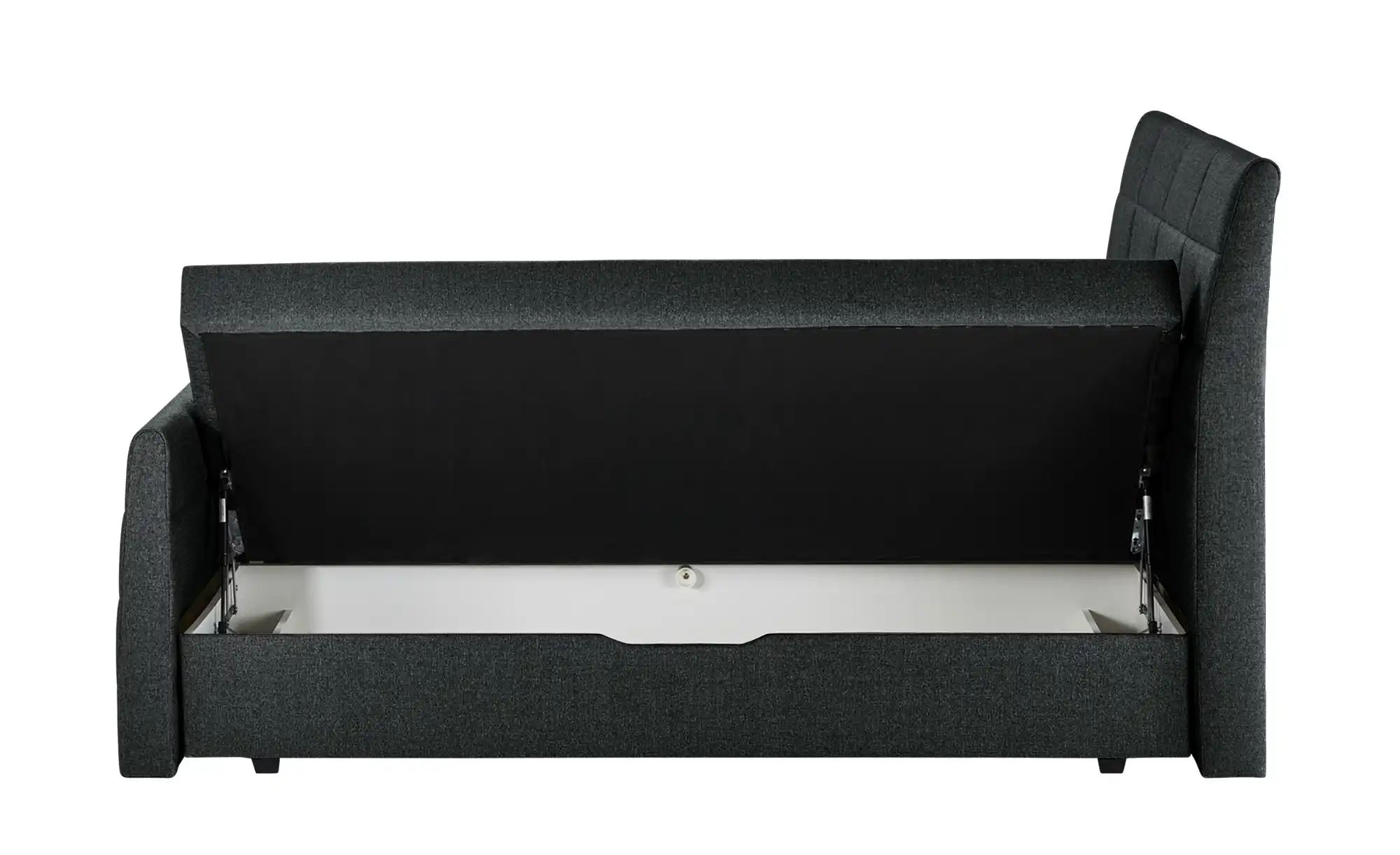 Thumbnail - Boxspringbett mit Bettkasten und Topper Baron ¦ schwarz ¦ Maße (cm): B: 168 H: 124 Betten > Boxspringbetten - Höffner