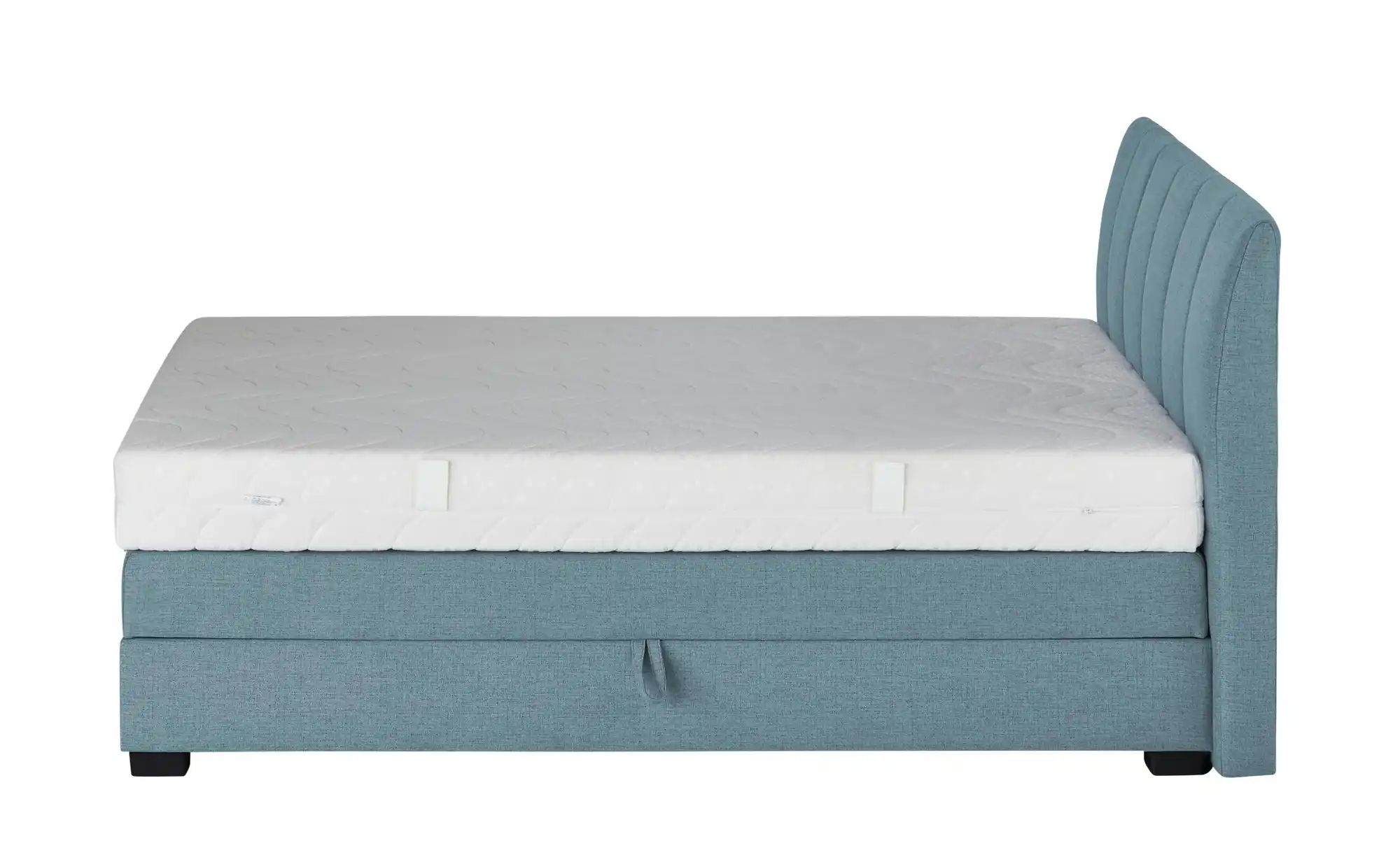 vanDoorn Boxspringbett  Chiara ¦ blau ¦ Maße (cm): B: 212 H: 107 Betten > B günstig online kaufen