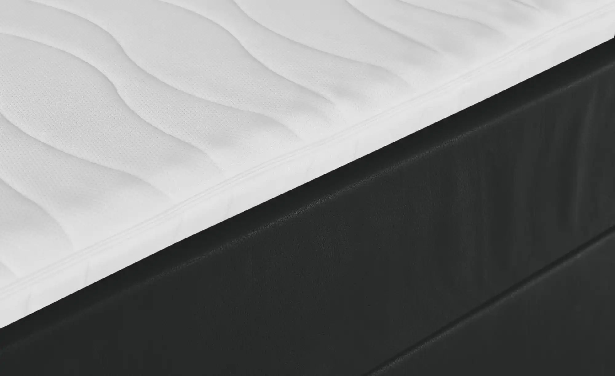 Thumbnail - Boxspringbett Lina ¦ schwarz ¦ Maße (cm): B: 148 H: 122 Betten > Einzelbetten - Höffner