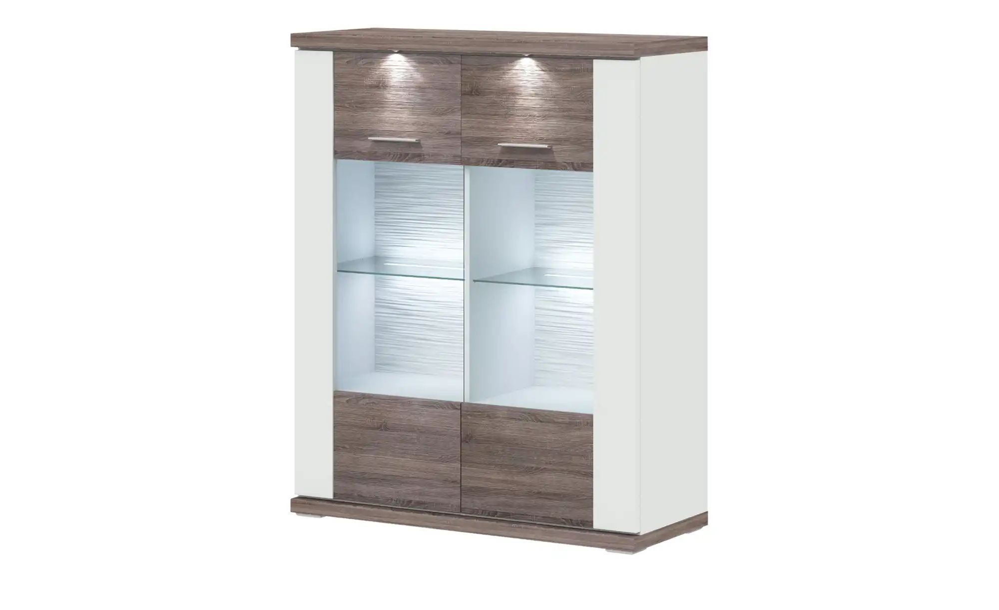 uno Highboard   Titan ¦ holzfarben ¦ Maße (cm): B: 106 H: 131 T: 42 Kommode günstig online kaufen