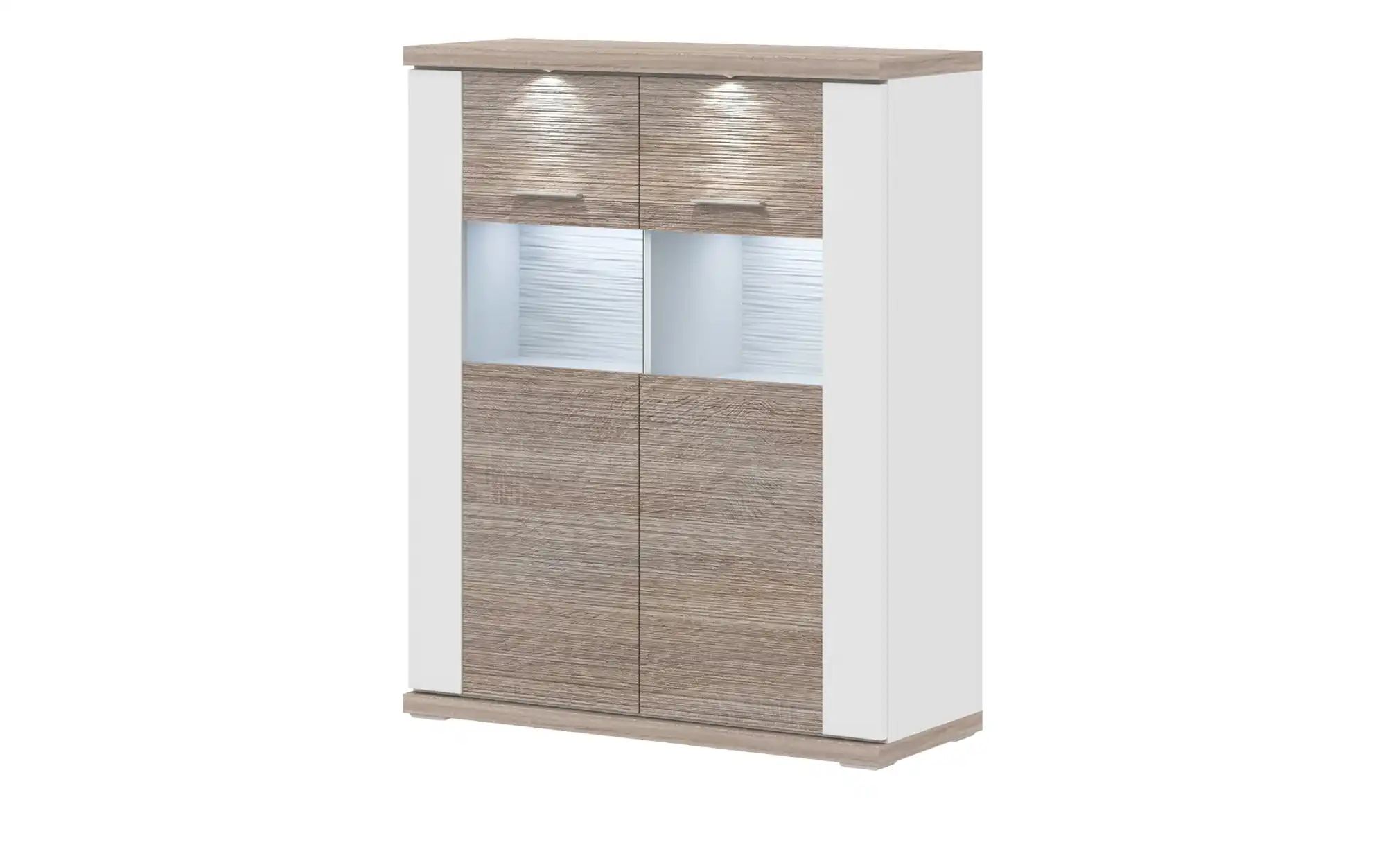 uno Highboard   Titan ¦ holzfarben ¦ Maße (cm): B: 106 H: 131 T: 42 Kommode günstig online kaufen