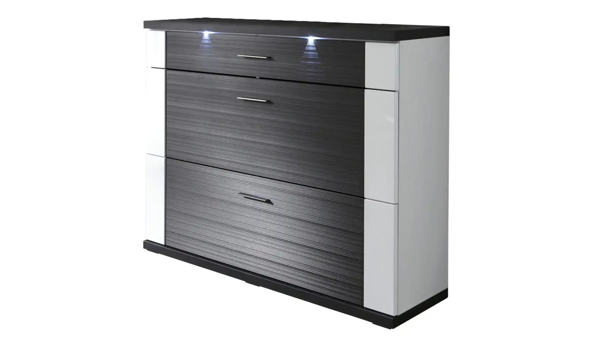 uno Kommode  Titan ¦ grau ¦ Maße (cm): B: 129 H: 108 T: 42.0 Kommoden & Sid günstig online kaufen